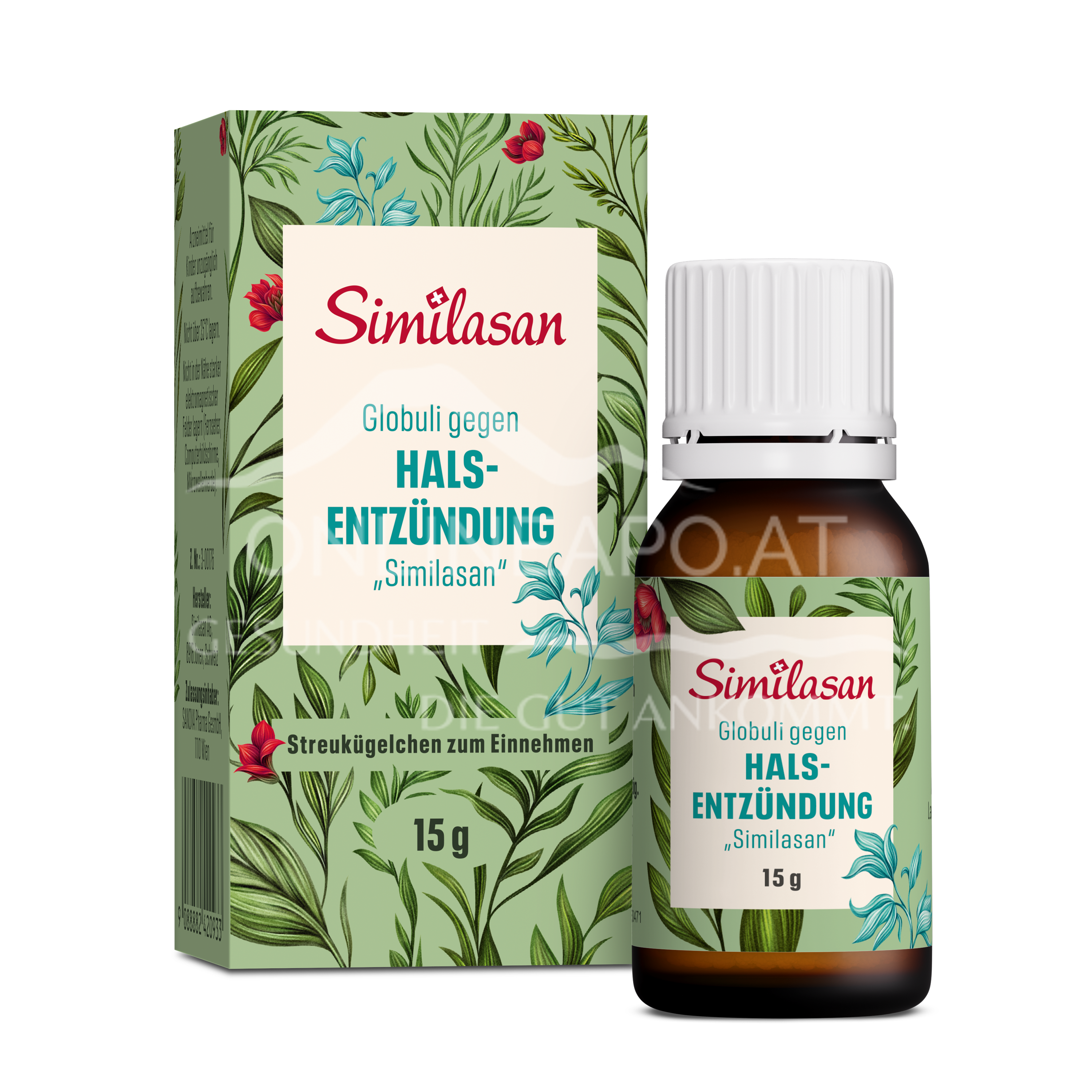 Similasan globules against sore throat