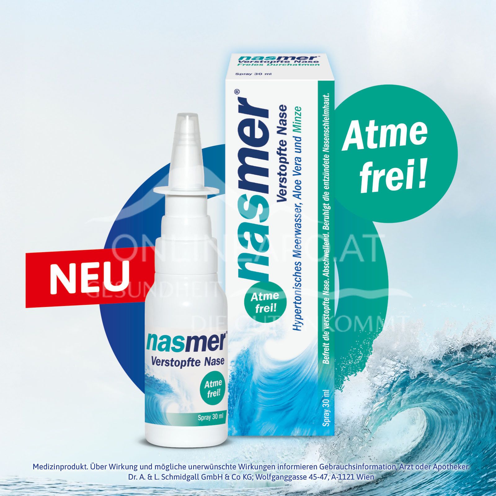Nasmer® Verstopfte Nase Nasenspray