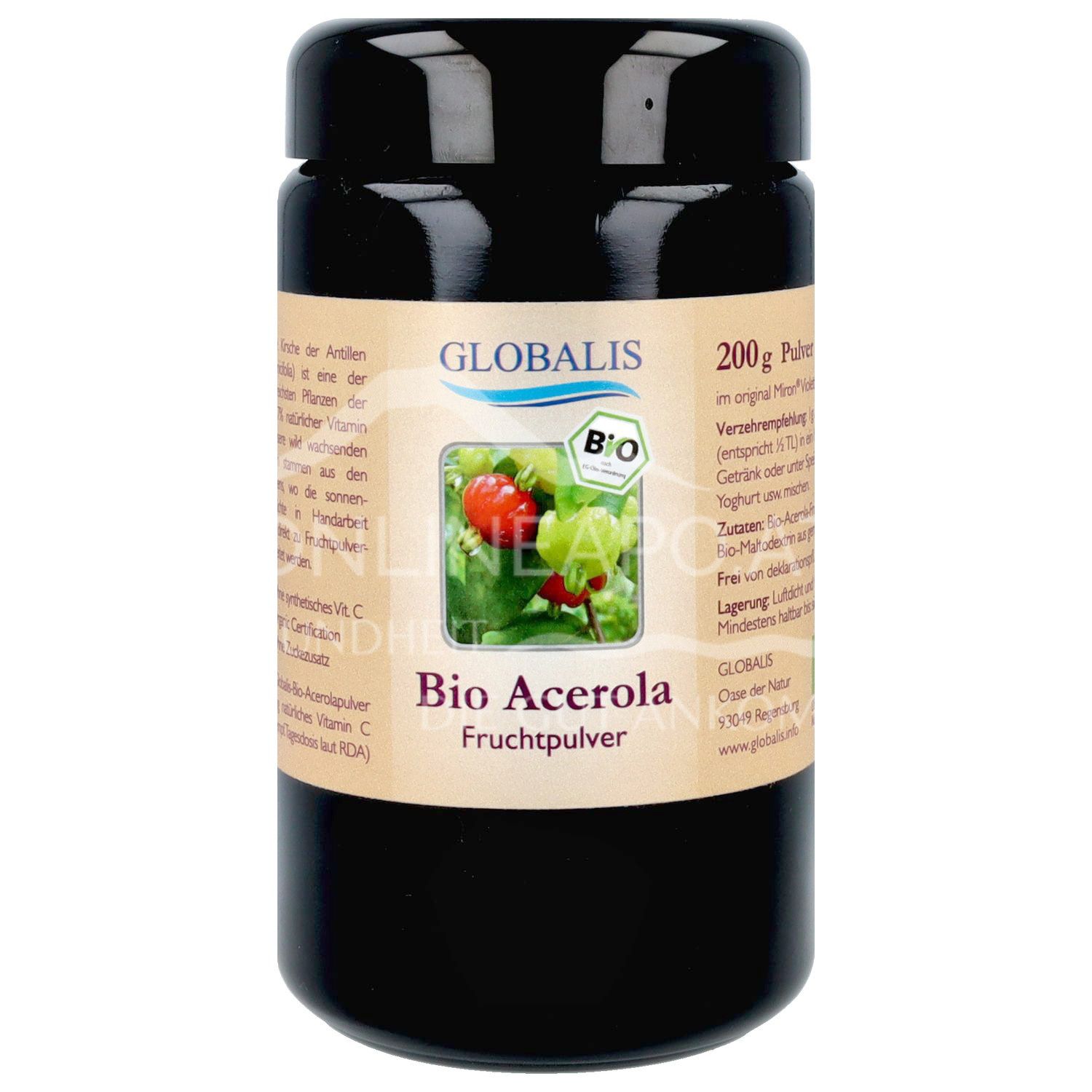GLOBALIS Bio Acerola Fruchtpulver