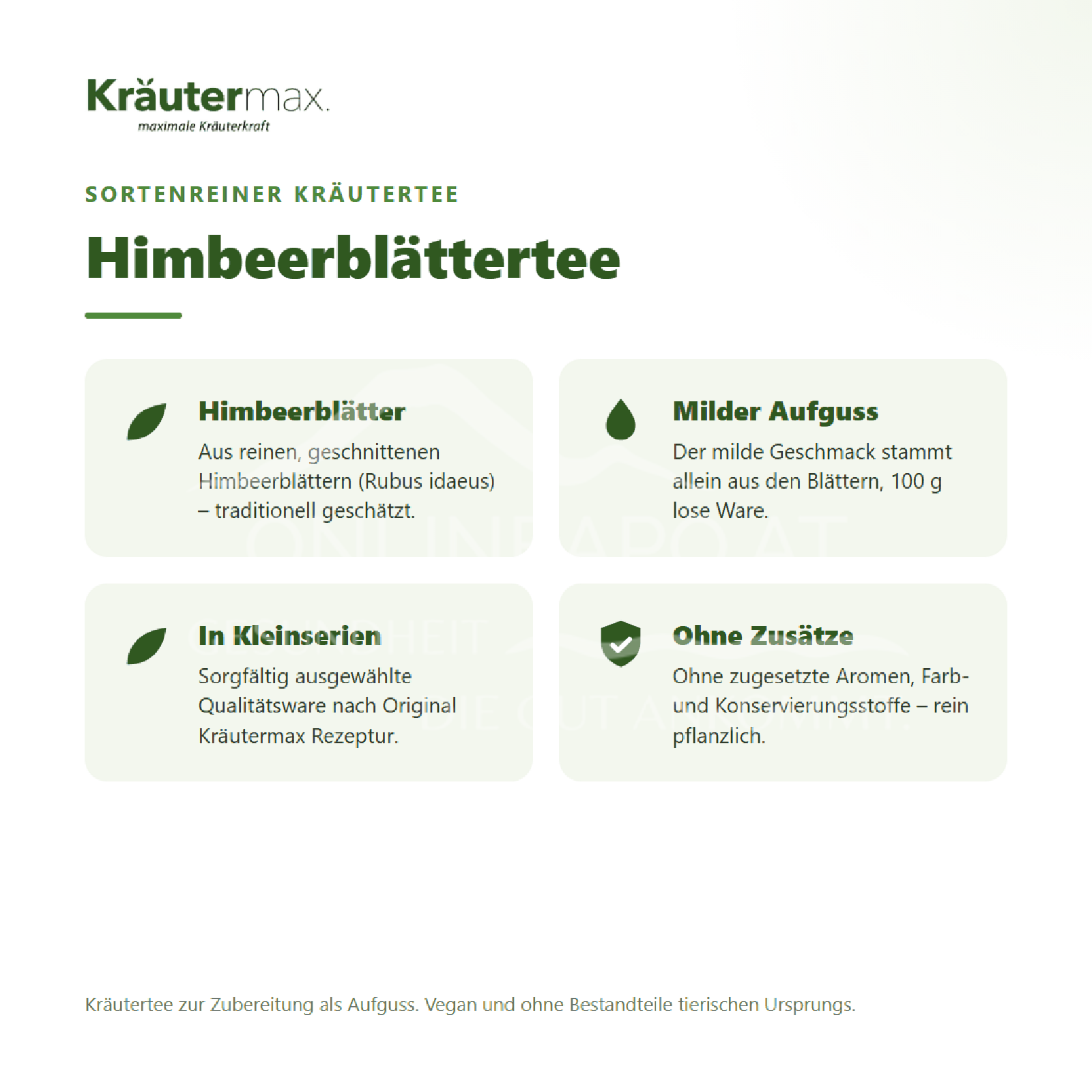 Kräutermax Himbeerblättertee