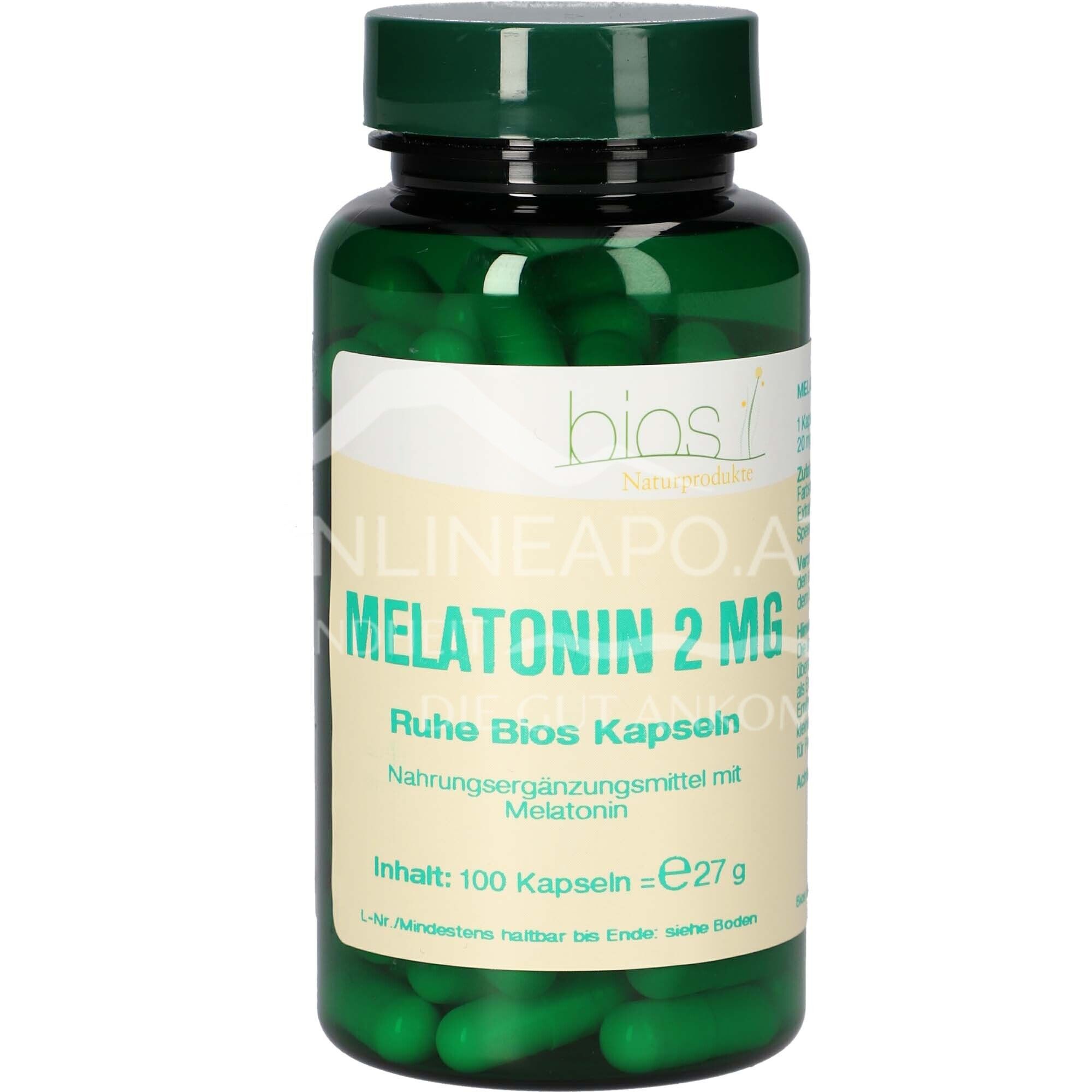 Bios Melatonin Rest 2.0 mg capsules