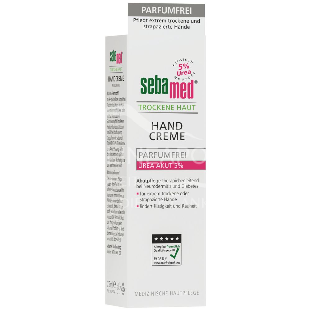 Sebamed Trockene Haut Handcreme Urea Akut 5 % parfumfrei