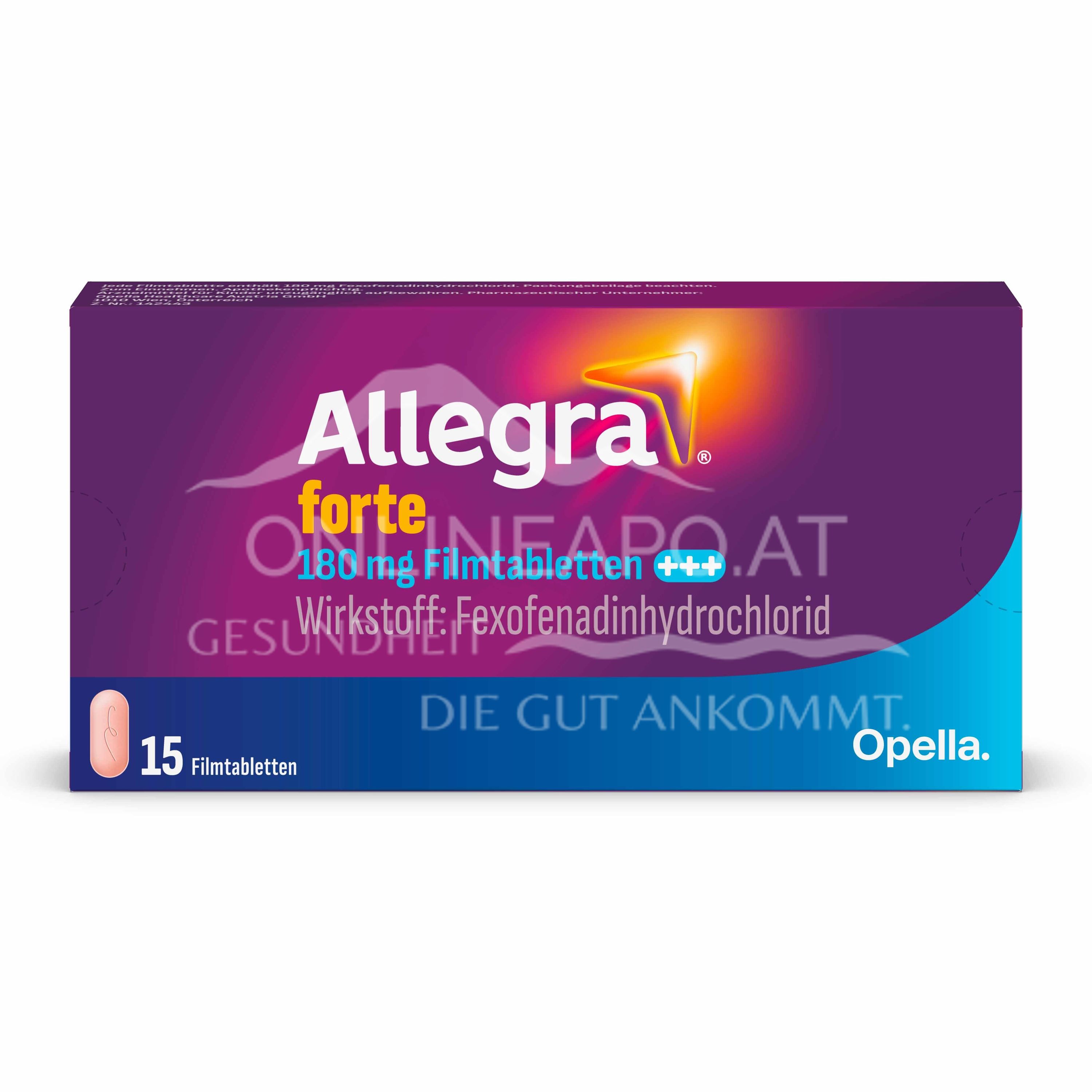 Allegra® forte 180 mg Filmtabletten