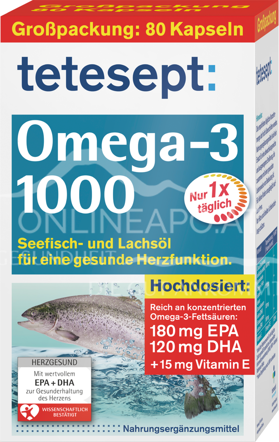 tetesept Omega-3 1000 Kapseln
