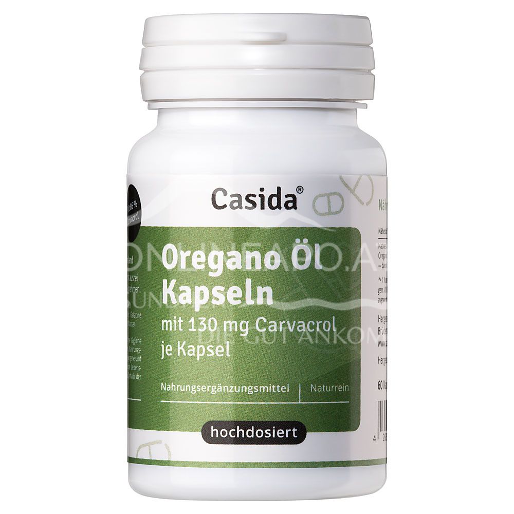Casida Oregano Öl Kapseln