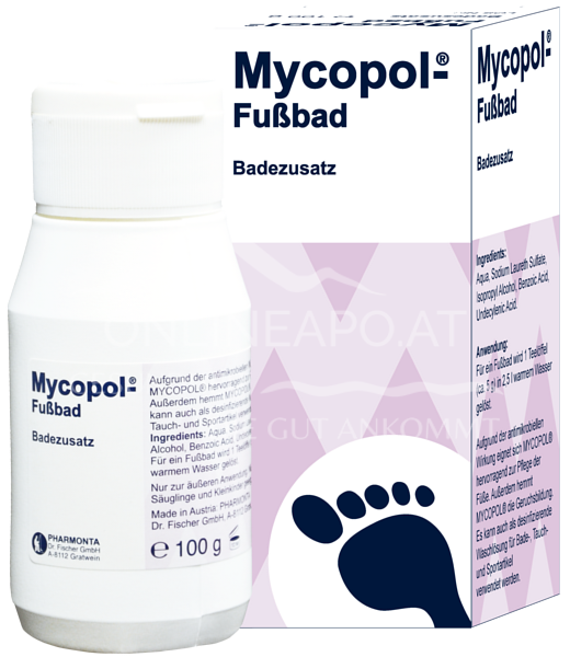 Mycopol Fußbad Badezusatz