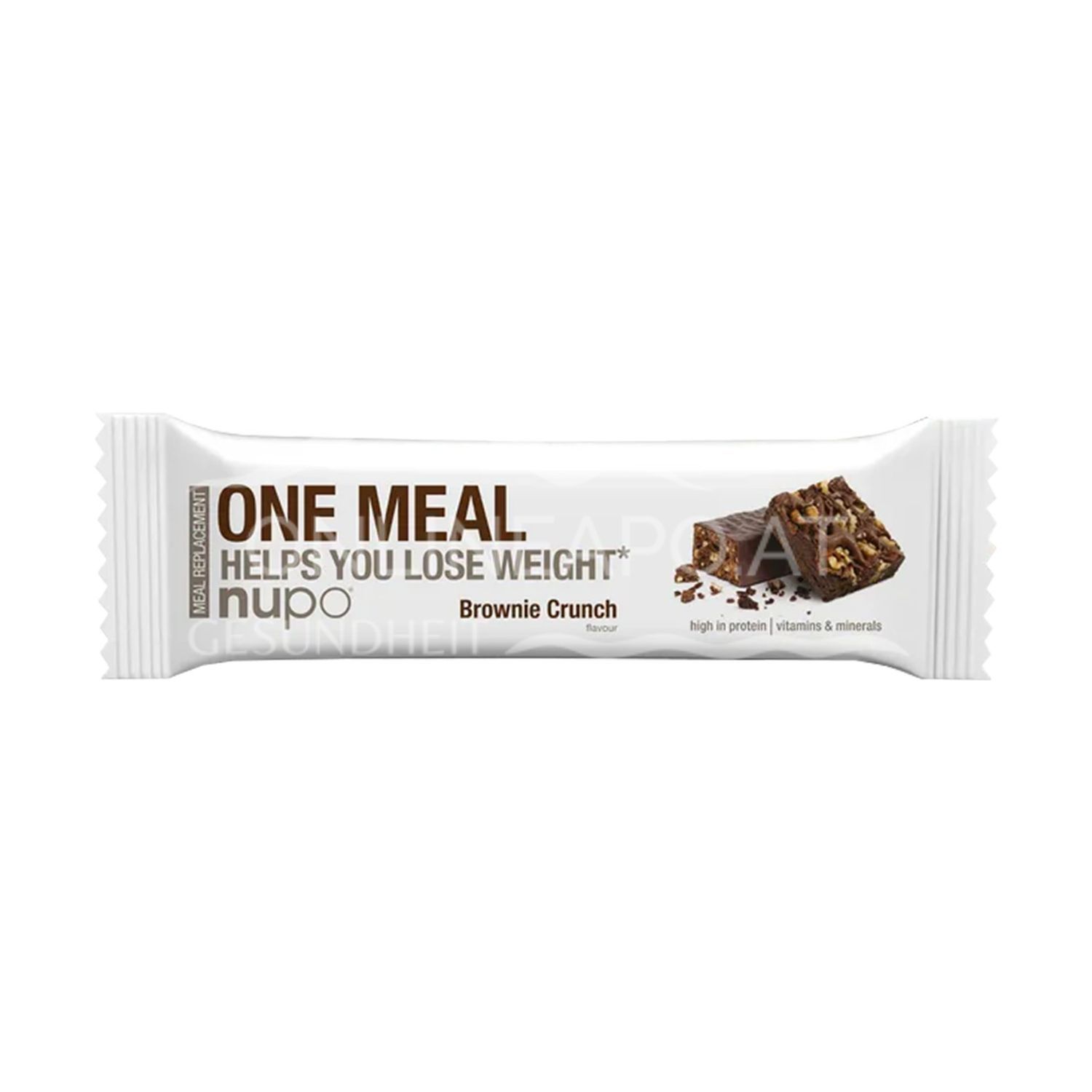 Nupo One Meal Bar Brownie Crunch Riegel