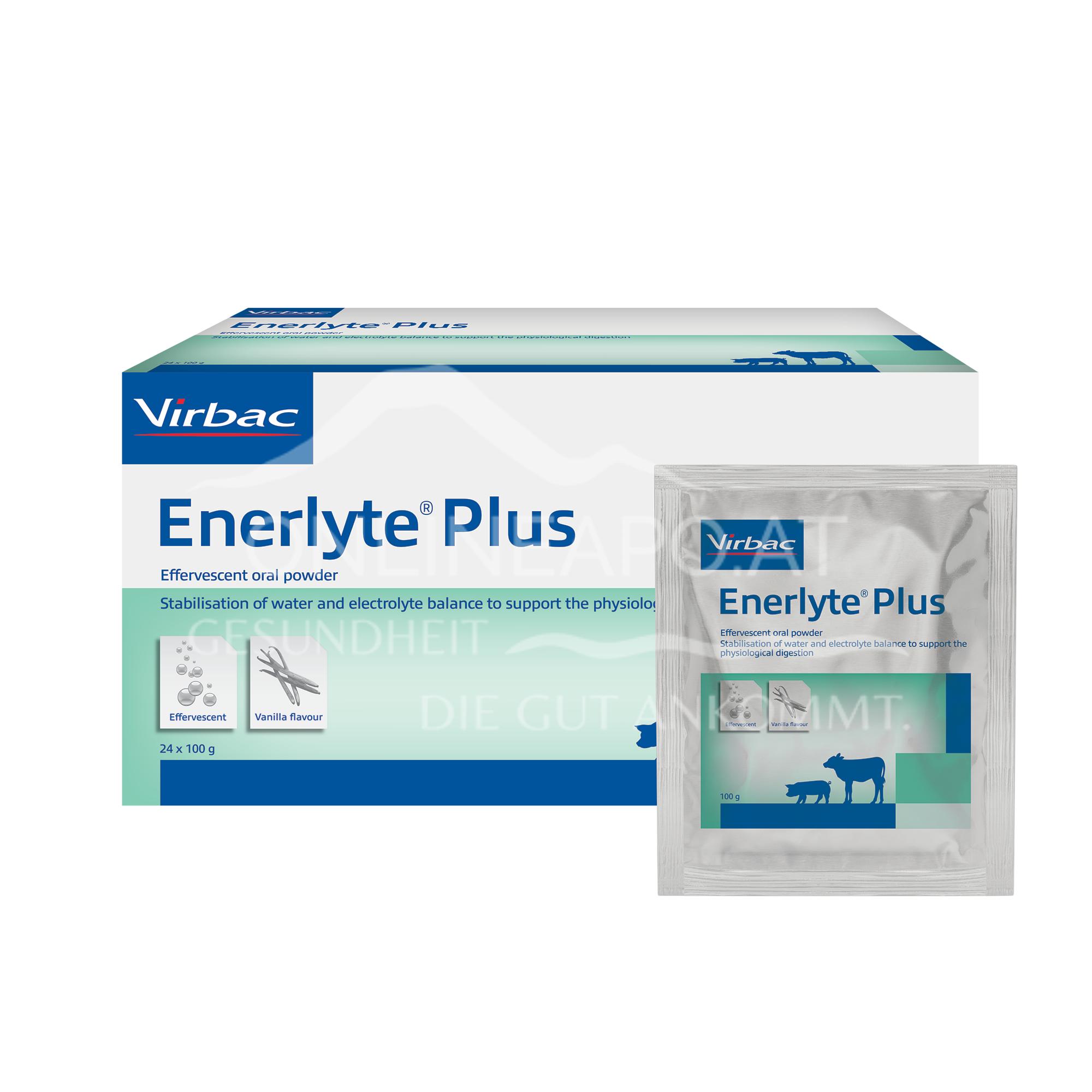 Enerlyte Plus Beutel für Kälber und Absatzferkel 24 x 100 g