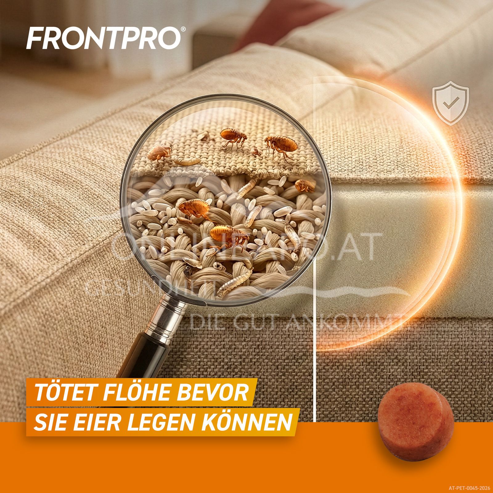 FRONTPRO® 11 mg chewable tablets for dogs 2 - 4 kg