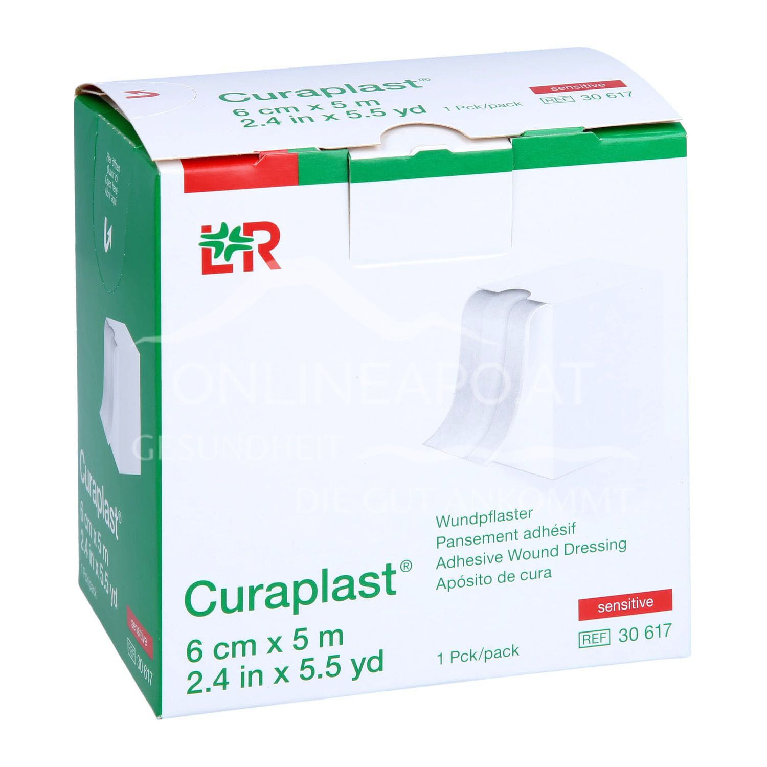 Curaplast® sensitive Wundschnellverband Rolle 6 cm x 5 m