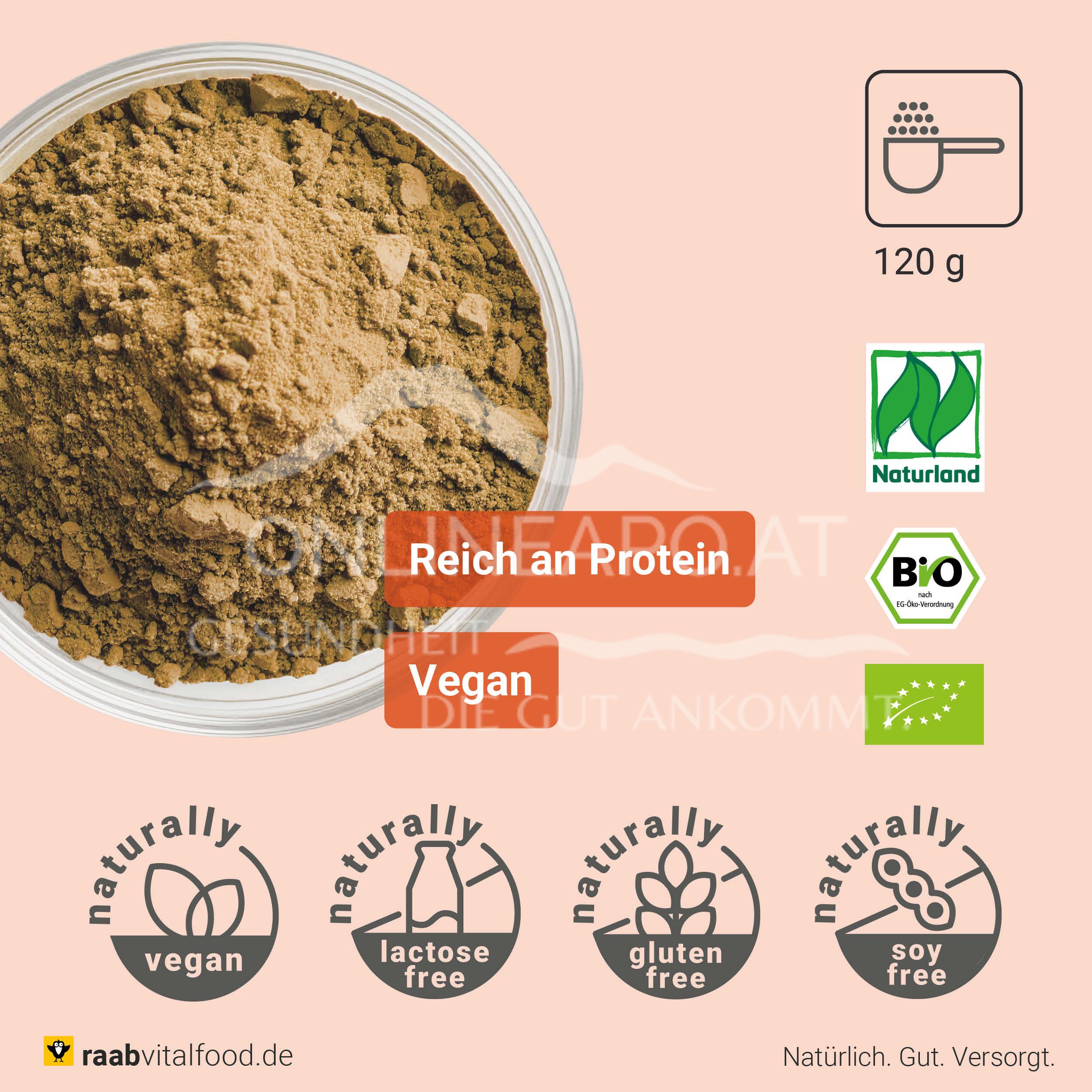 Raab® Vitalfood Naturland Organic Pumpkin Seed Protein Powder