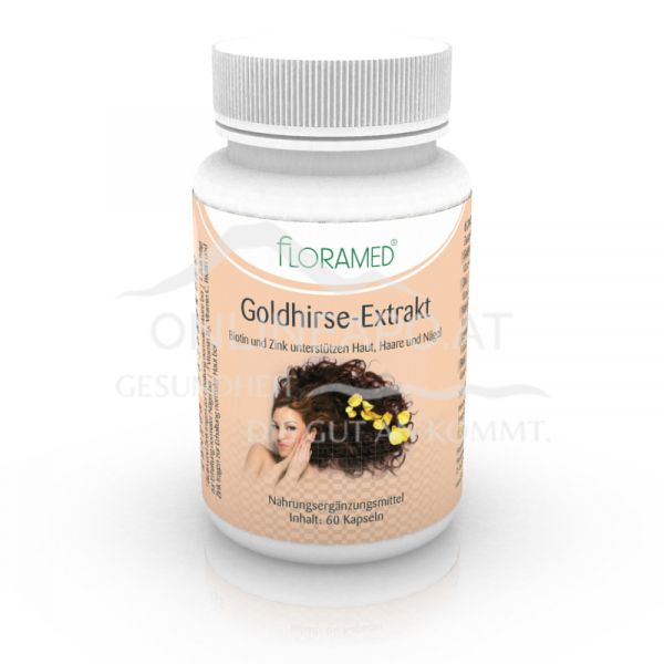Floramed Goldhirse Extrakt - Haut,Haare, Nägel