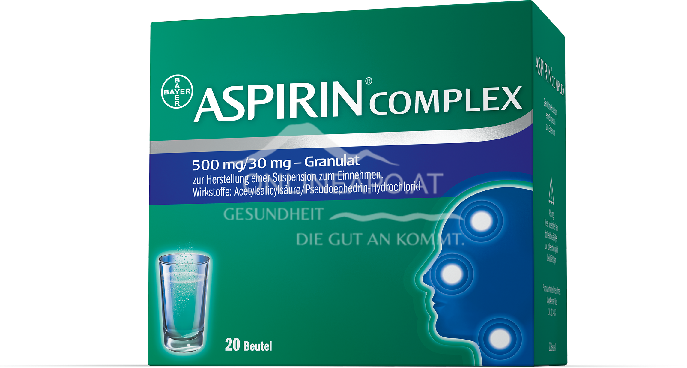 Aspirin® Complex 500 mg/30 mg Granulat