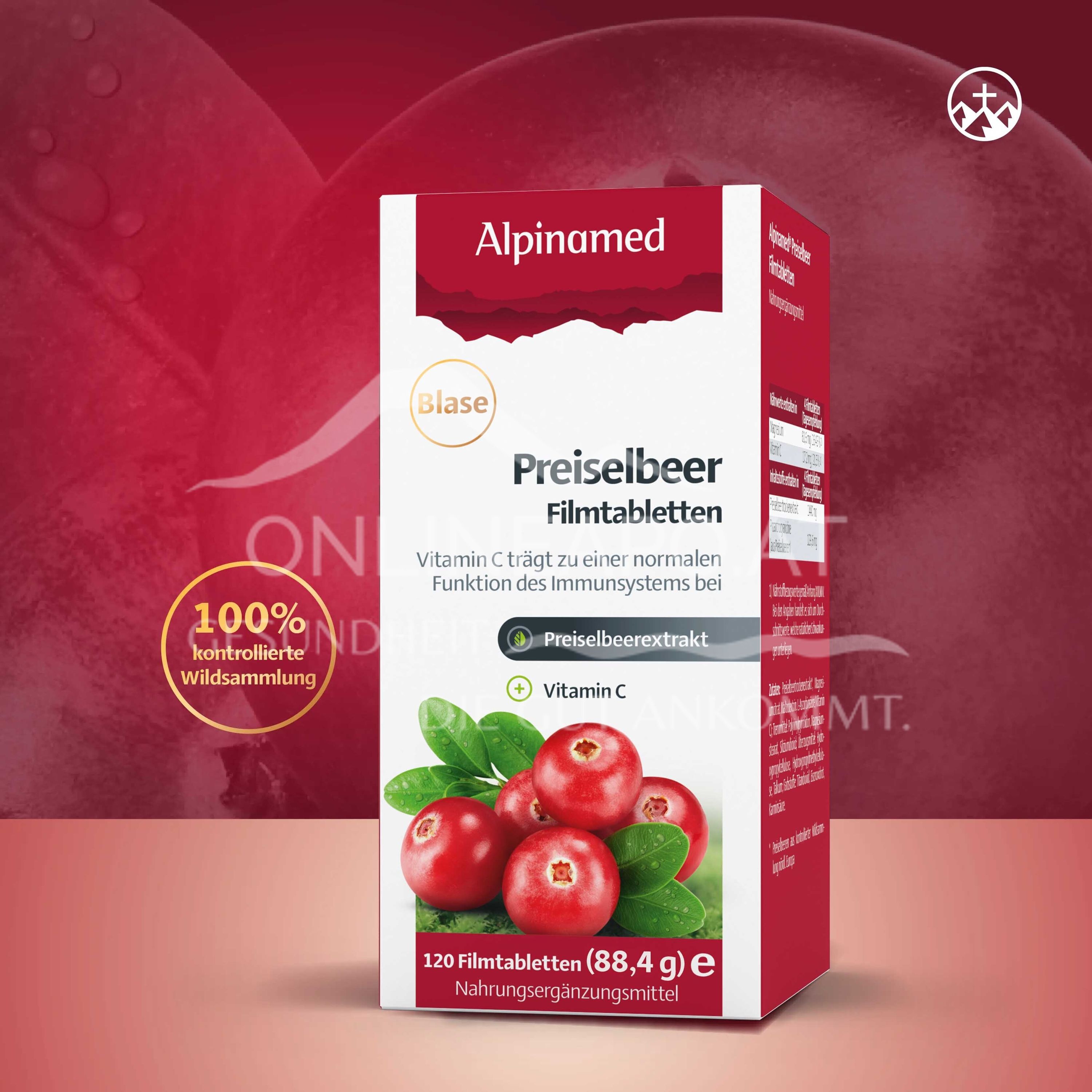 Alpinamed® cranberry film-coated tablets