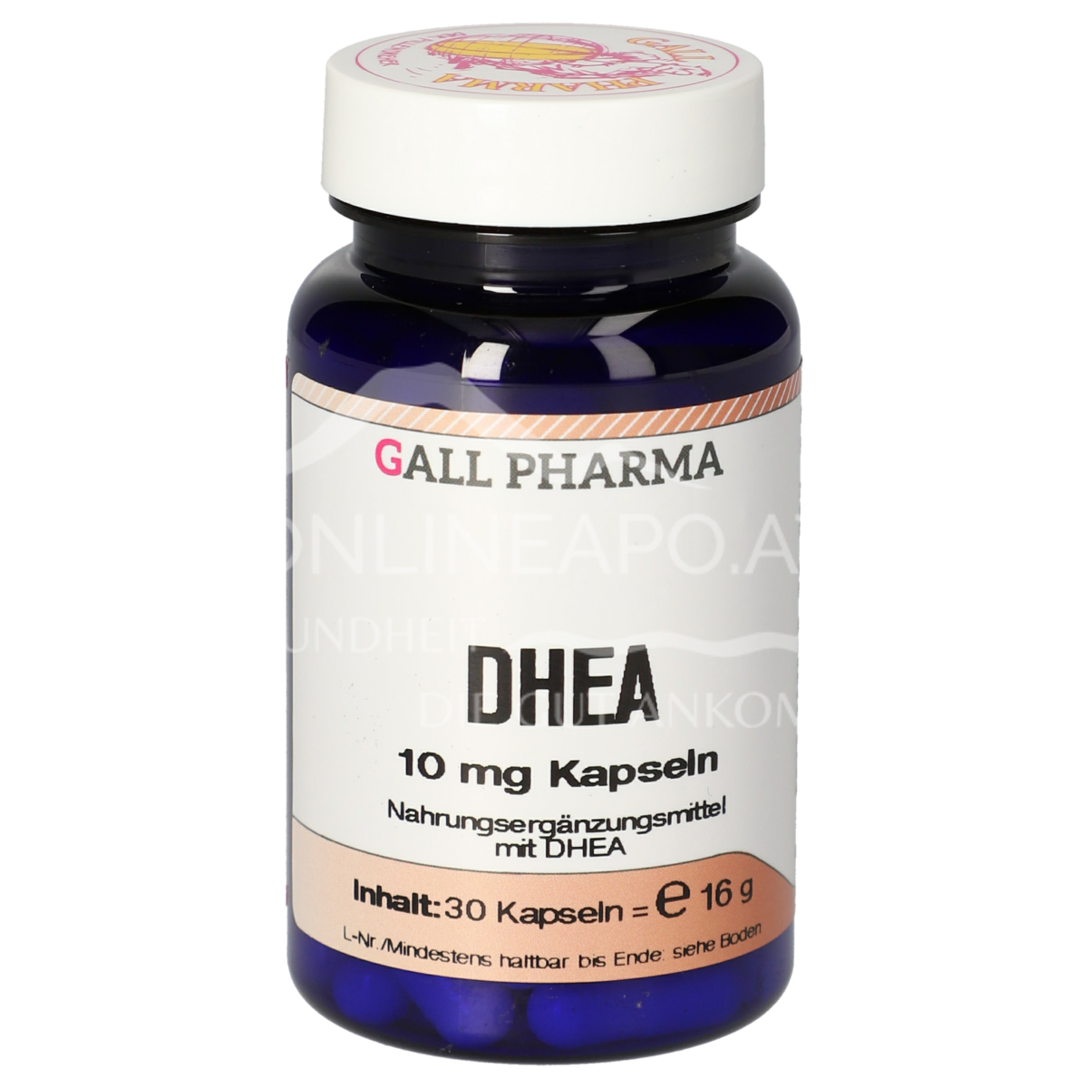 Gall Pharma DHEA 10 mg capsules