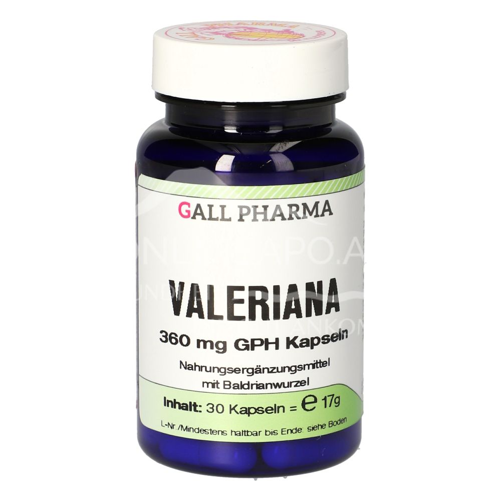 Gall Pharma Valeriana 360 mg capsules