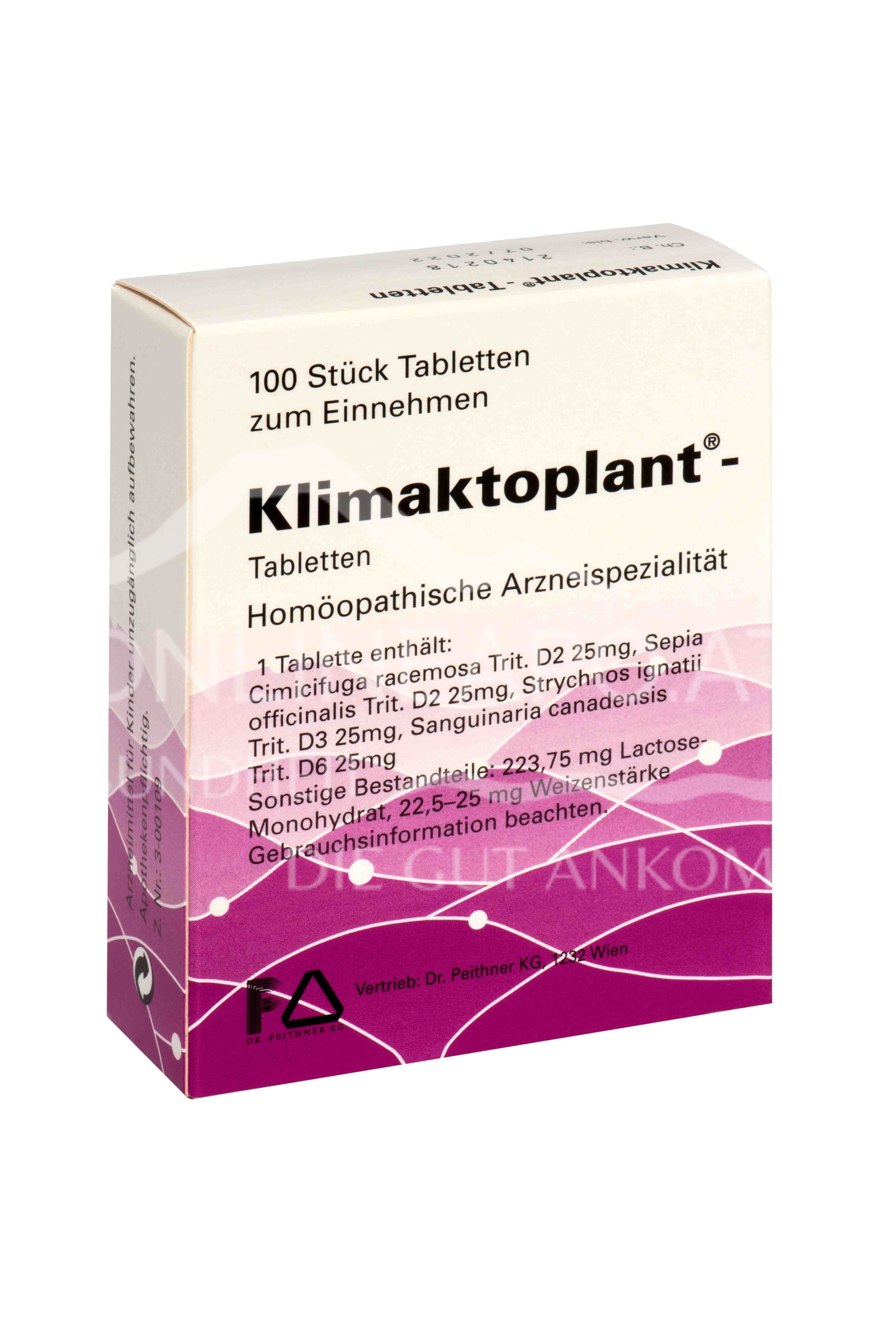 Klimaktoplant® Tabletten