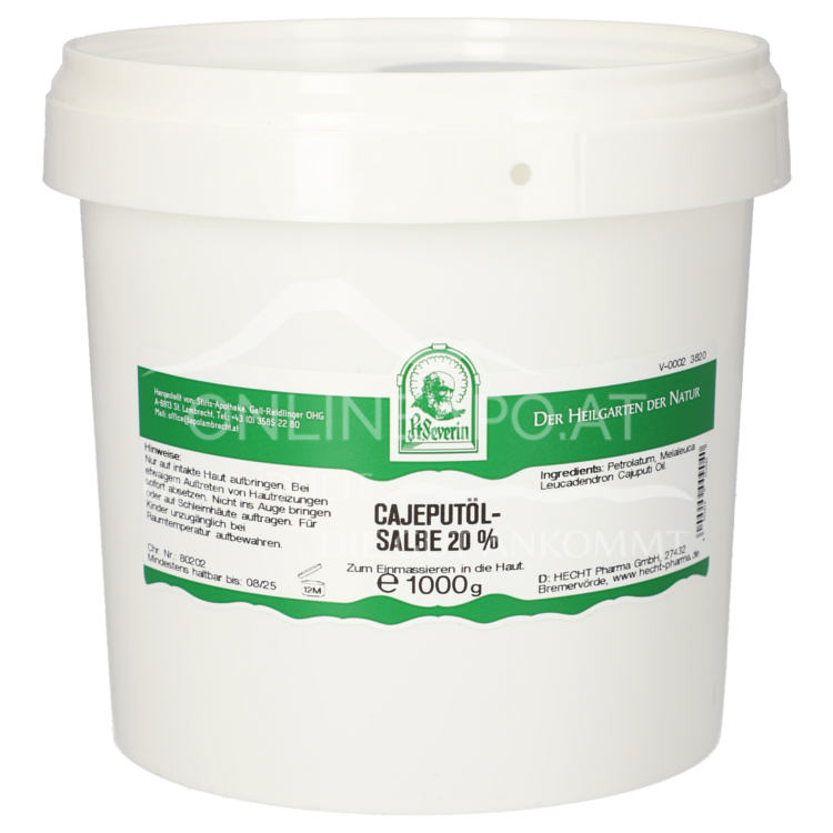 Father Severin Cajeput oil ointment 20%