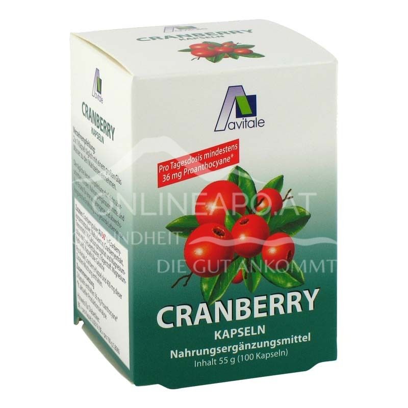 Avitale Cranberry Kapseln