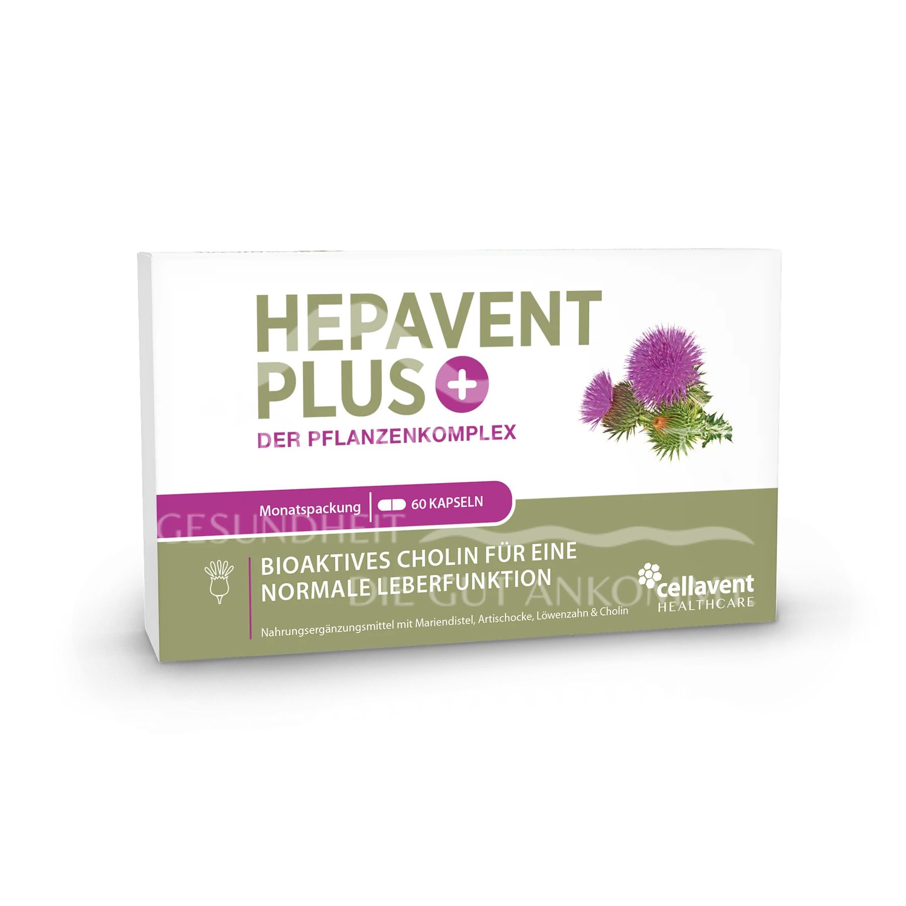 Cellavent Hepavent PLUS Kapseln