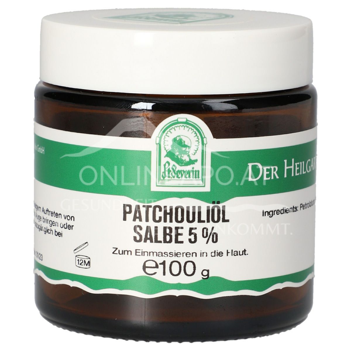 Father Severin Patchouli Oil Ointment 5%