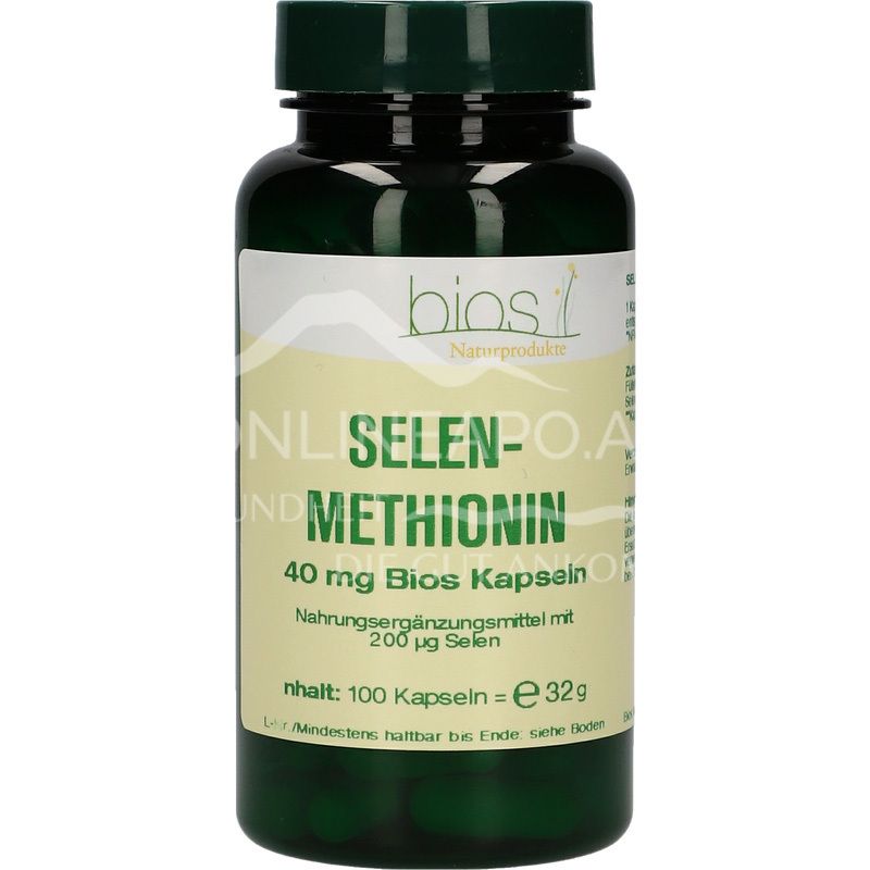 Bios Selenmethionin 40 mg Kapseln