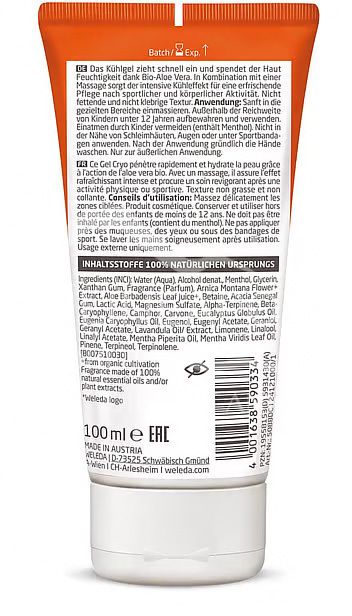 Weleda Sport Kühlgel Arnika