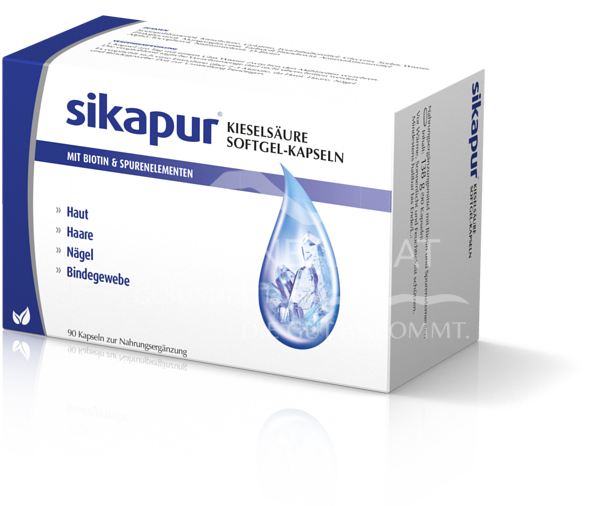 sikapur Kieselsäure Softgel Kapseln