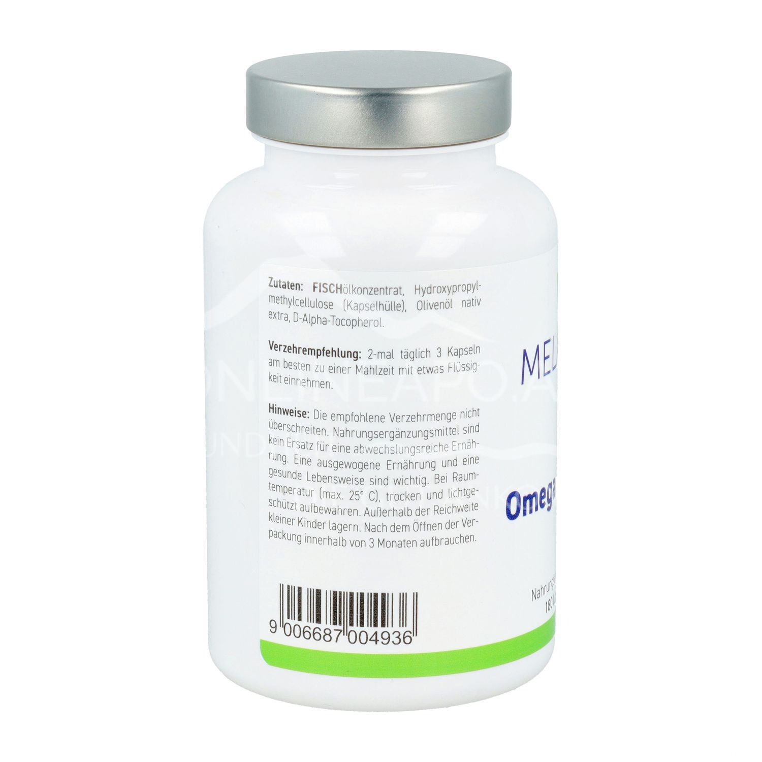 Melasan Omega 3 fish oil liquid capsules