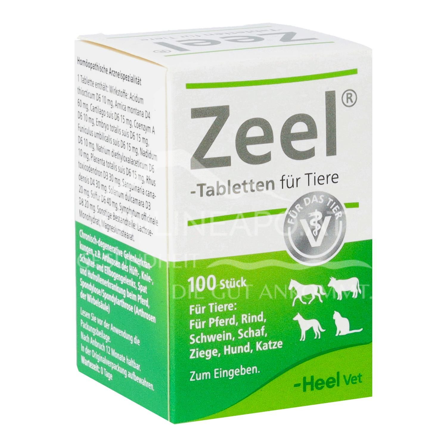 Zeel® Tabletten für Tiere