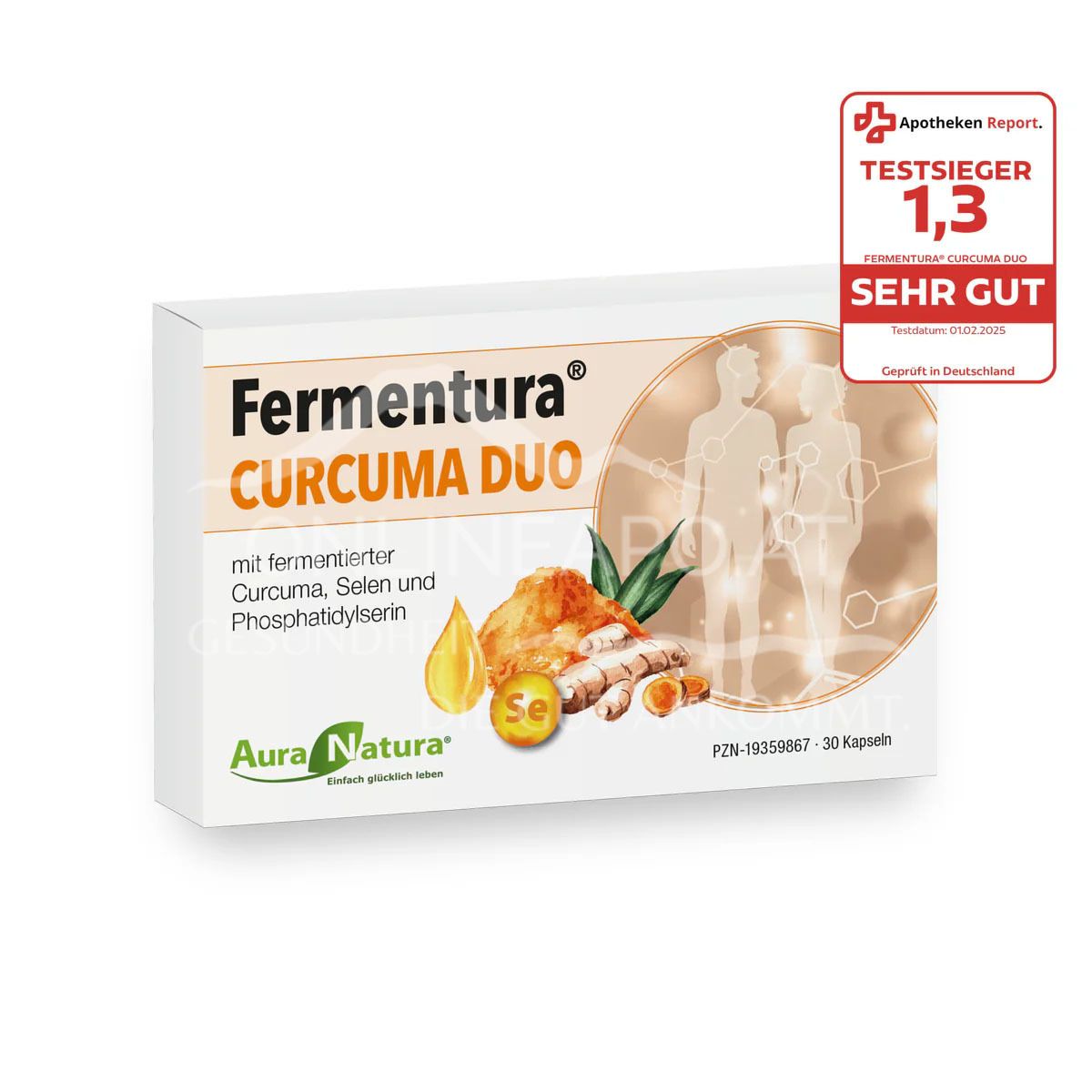 AuraNatura® Fermentura® Curcuma Duo Kapseln