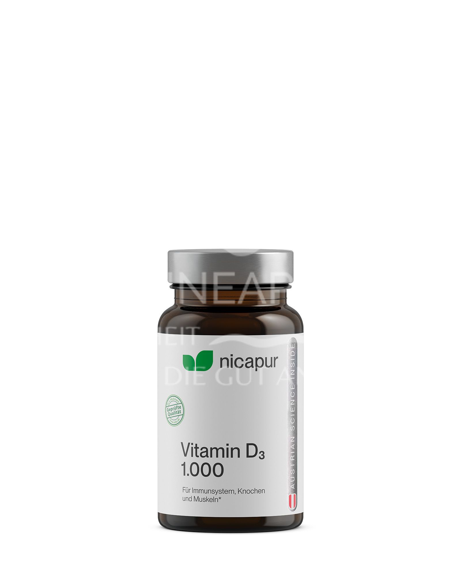 NICApur Vitamin D3 1000 capsules