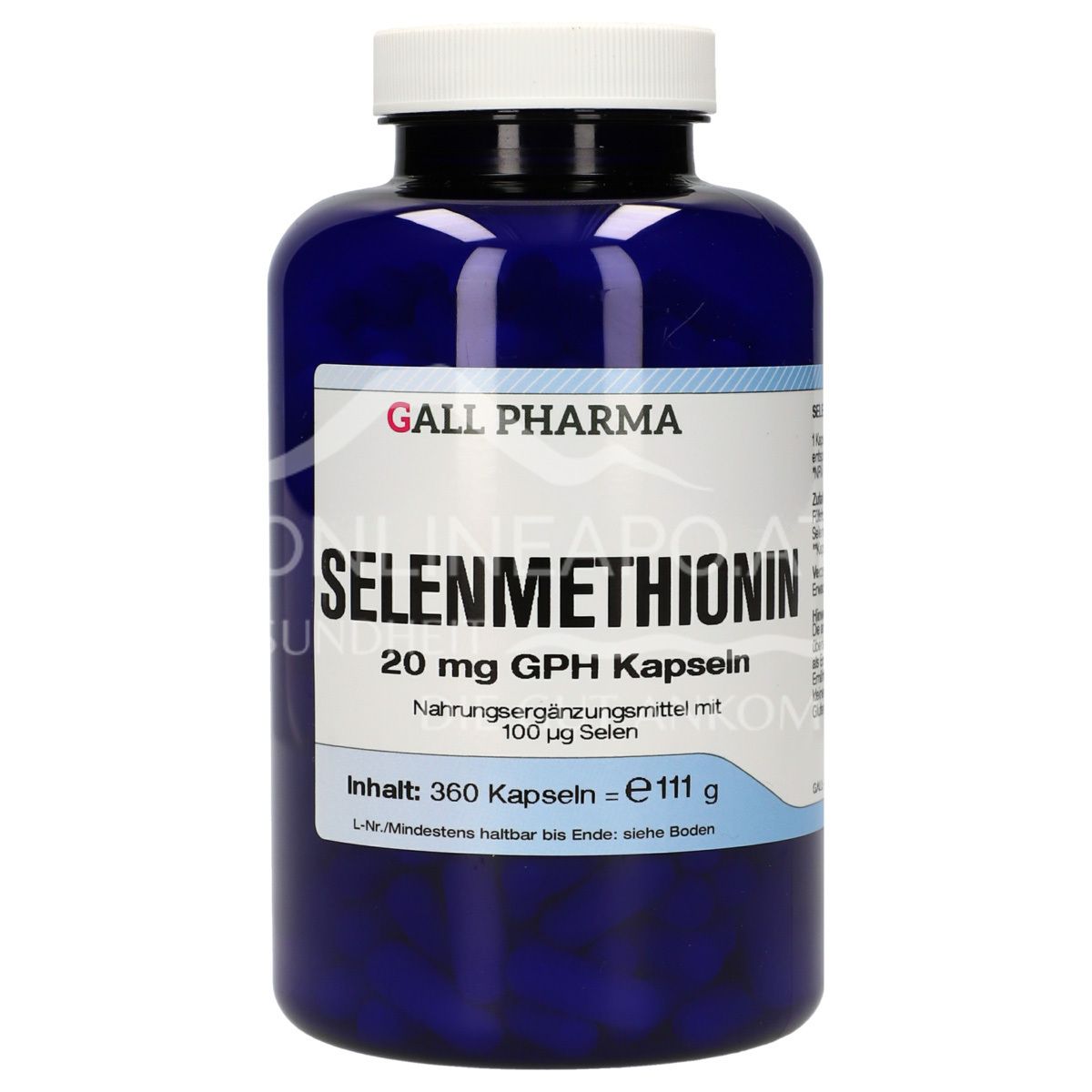 Gall Pharma Selenmethionin 20 mg Kapseln