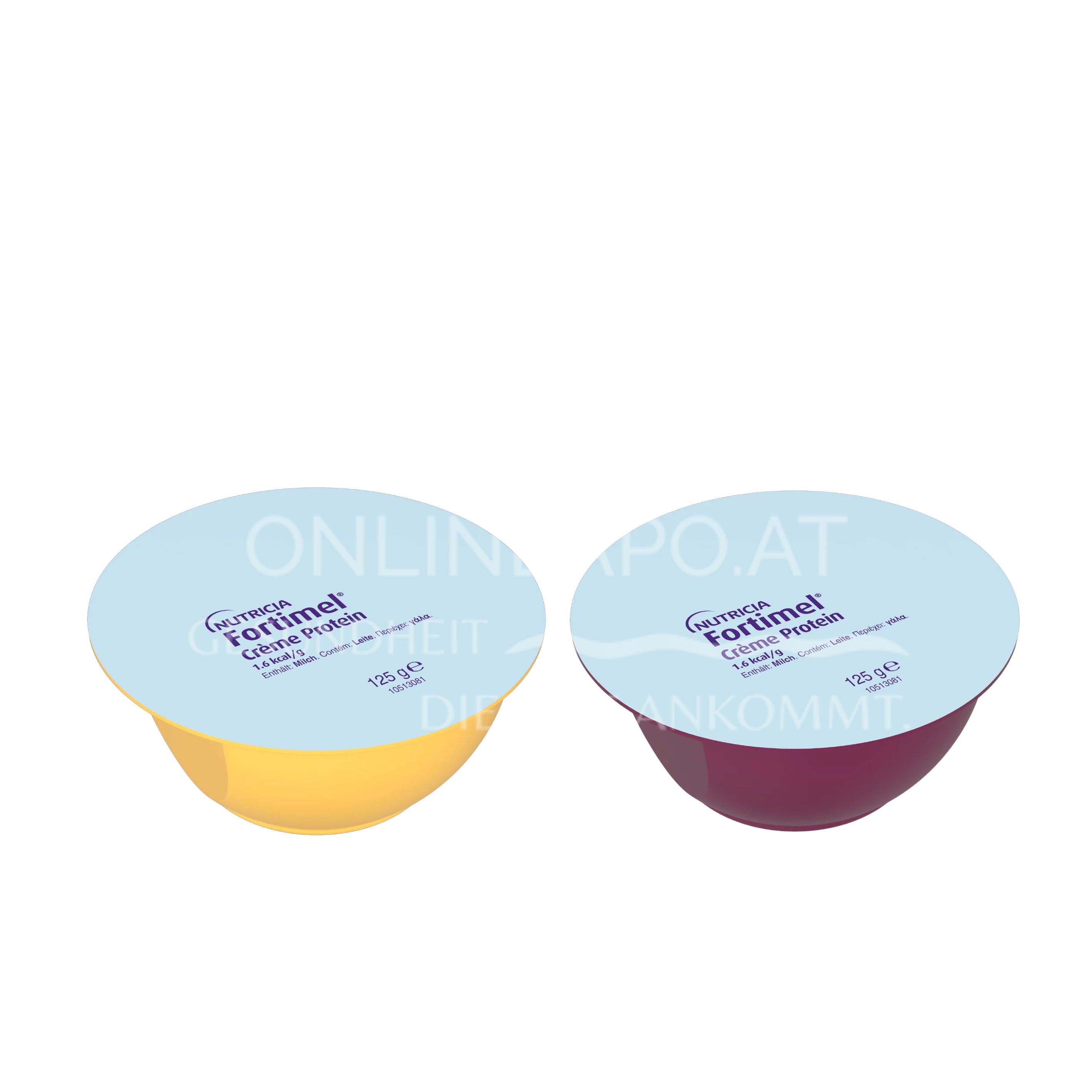 Nutricia Fortimel Creme Protein Mischkarton fruchtig sortiert - 125 g