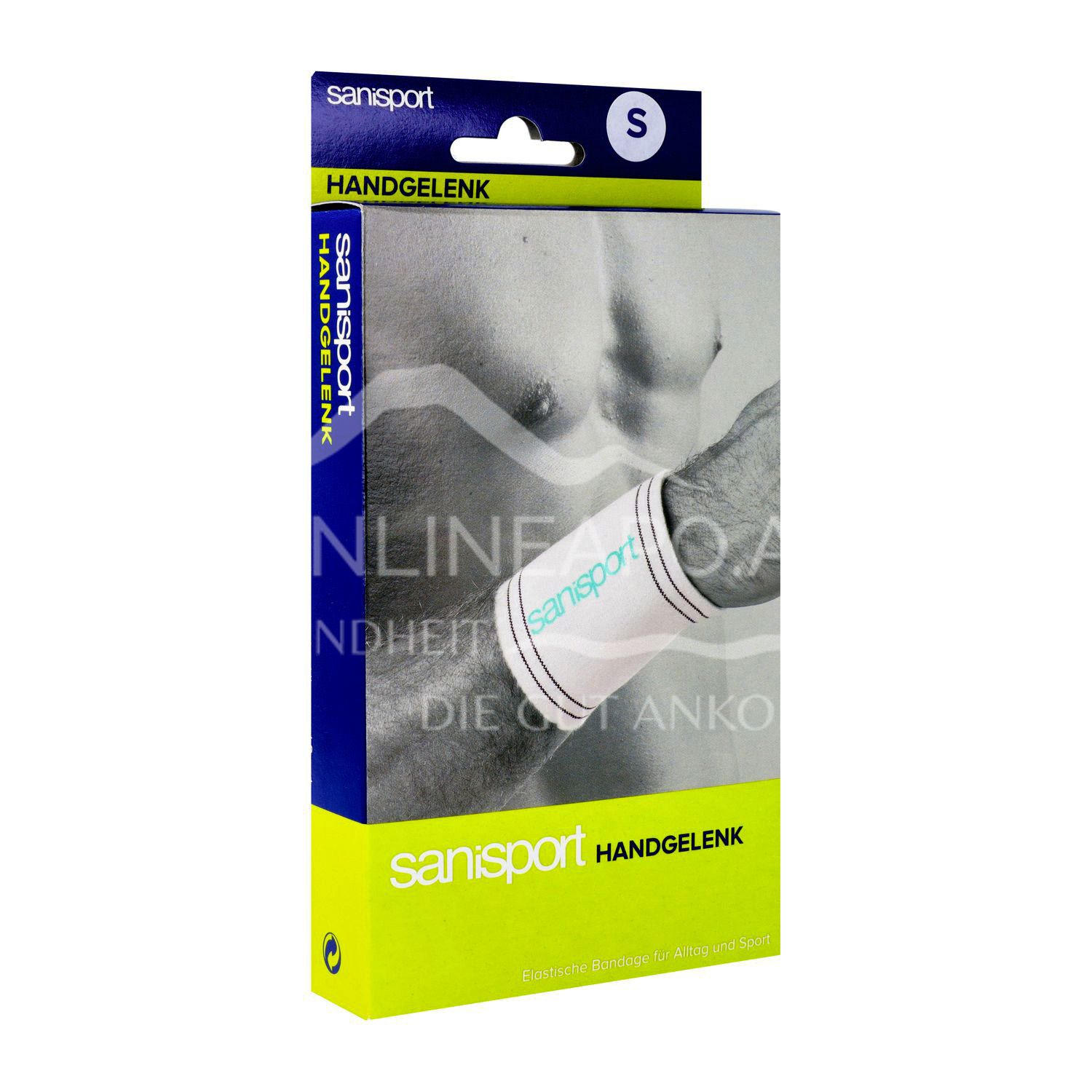 sanisport Handgelenksbandage mit Velcroverschluss - Größe S