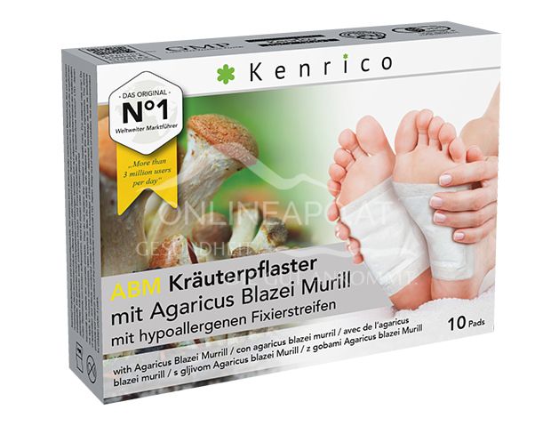 Kenrico ABM Kräuterpflaster mit Agaricus Blazei Murill