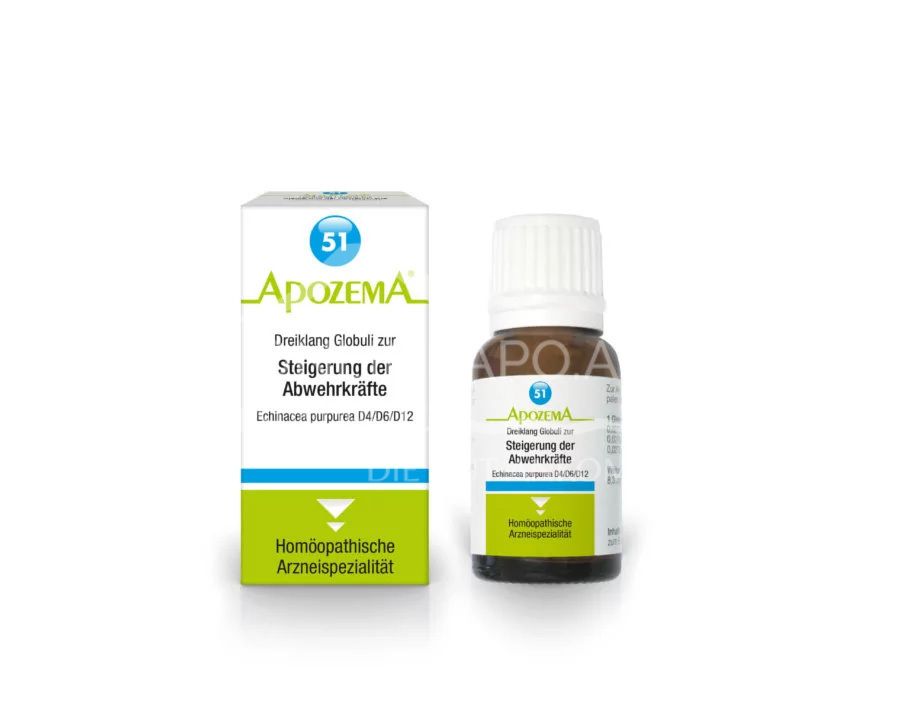 Apozema® No. 51: Triad globules to boost the body's defences Echinacea purpurea D4/D6/D12