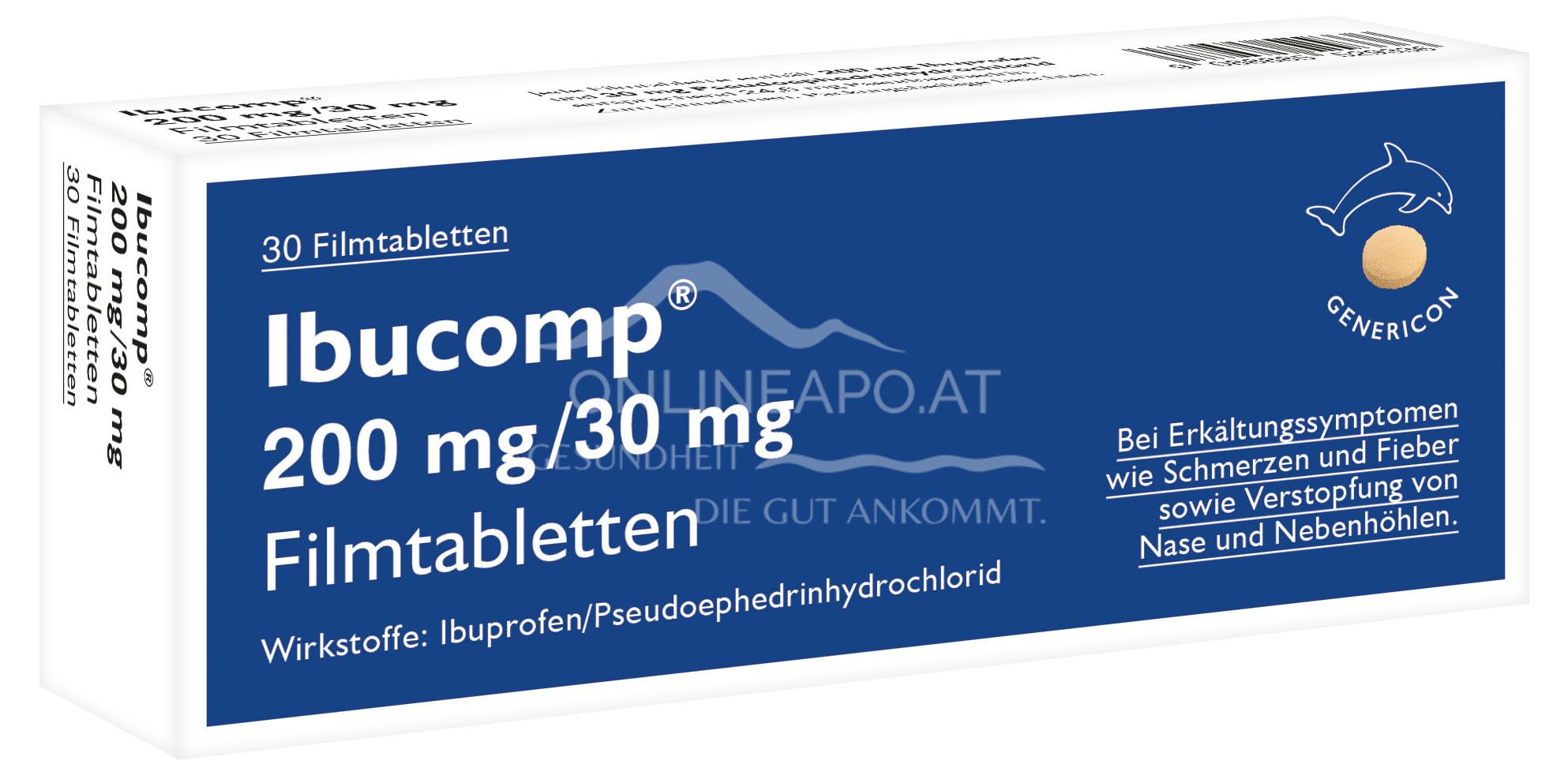 Ibucomp® 200 mg/30 mg Filmtabletten
