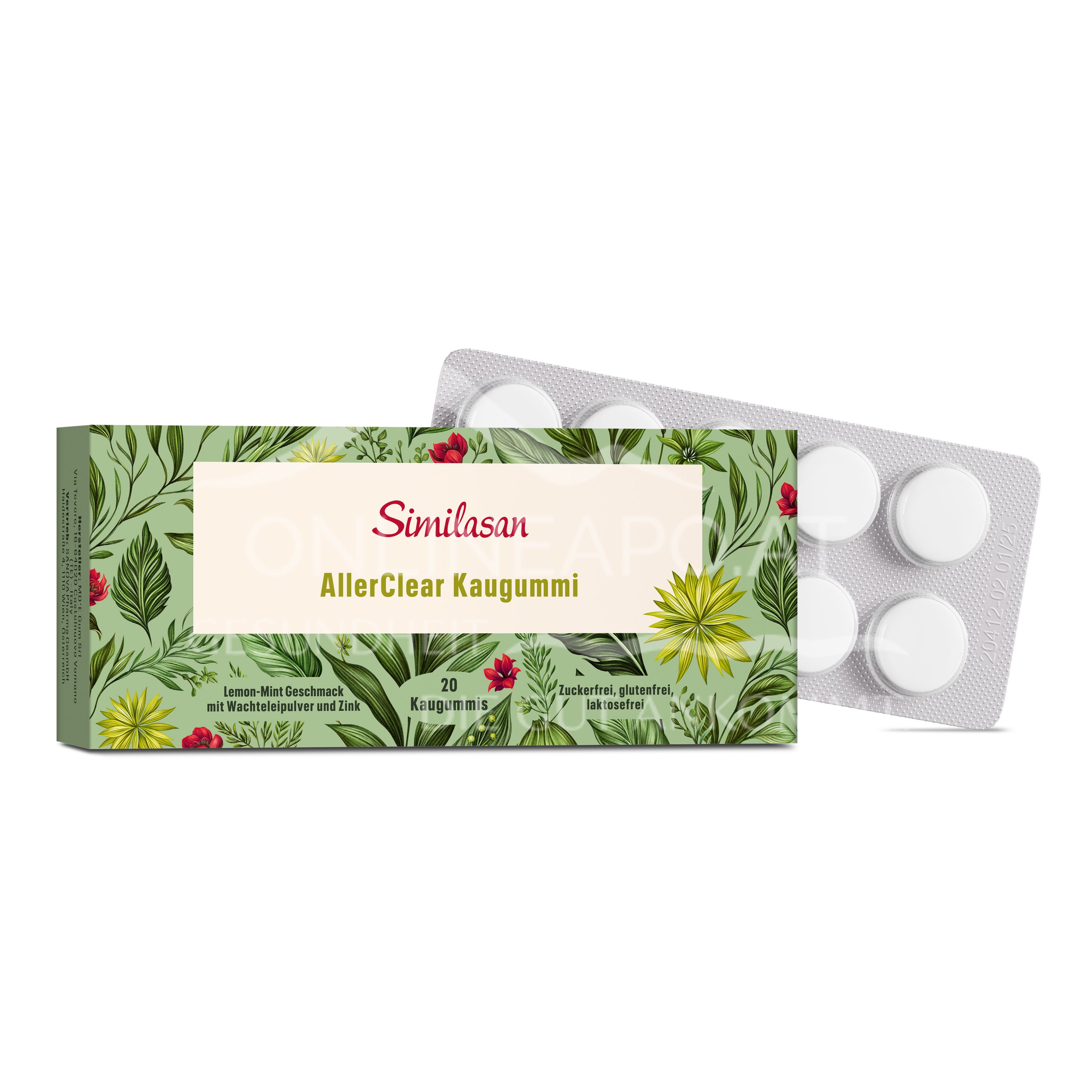 Similasan AllerClear Kaugummi