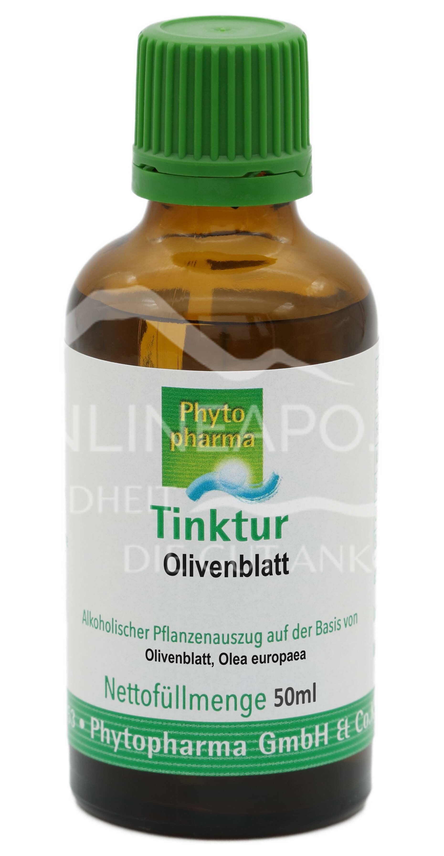Phytopharma olive leaf tincture drops