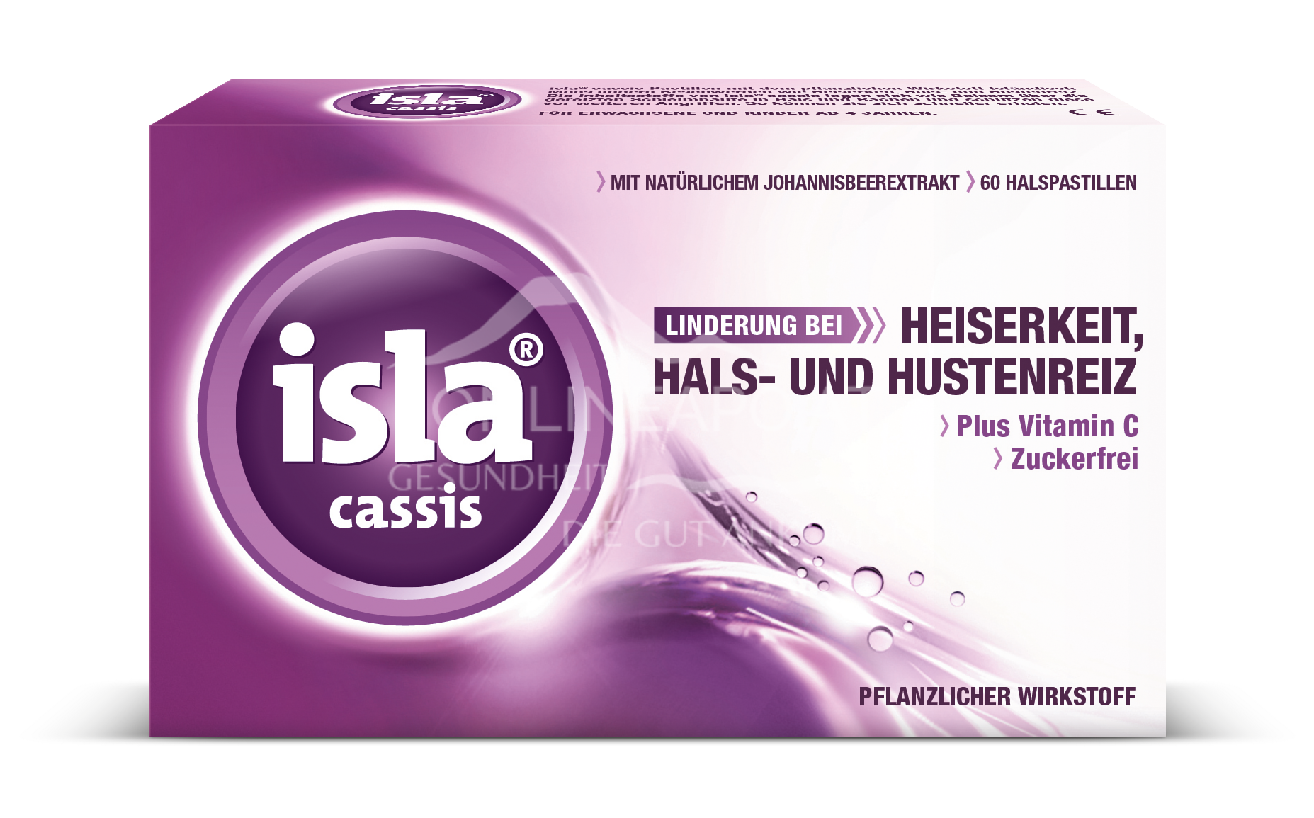 isla® Pastillen Cassis + Vitamin C