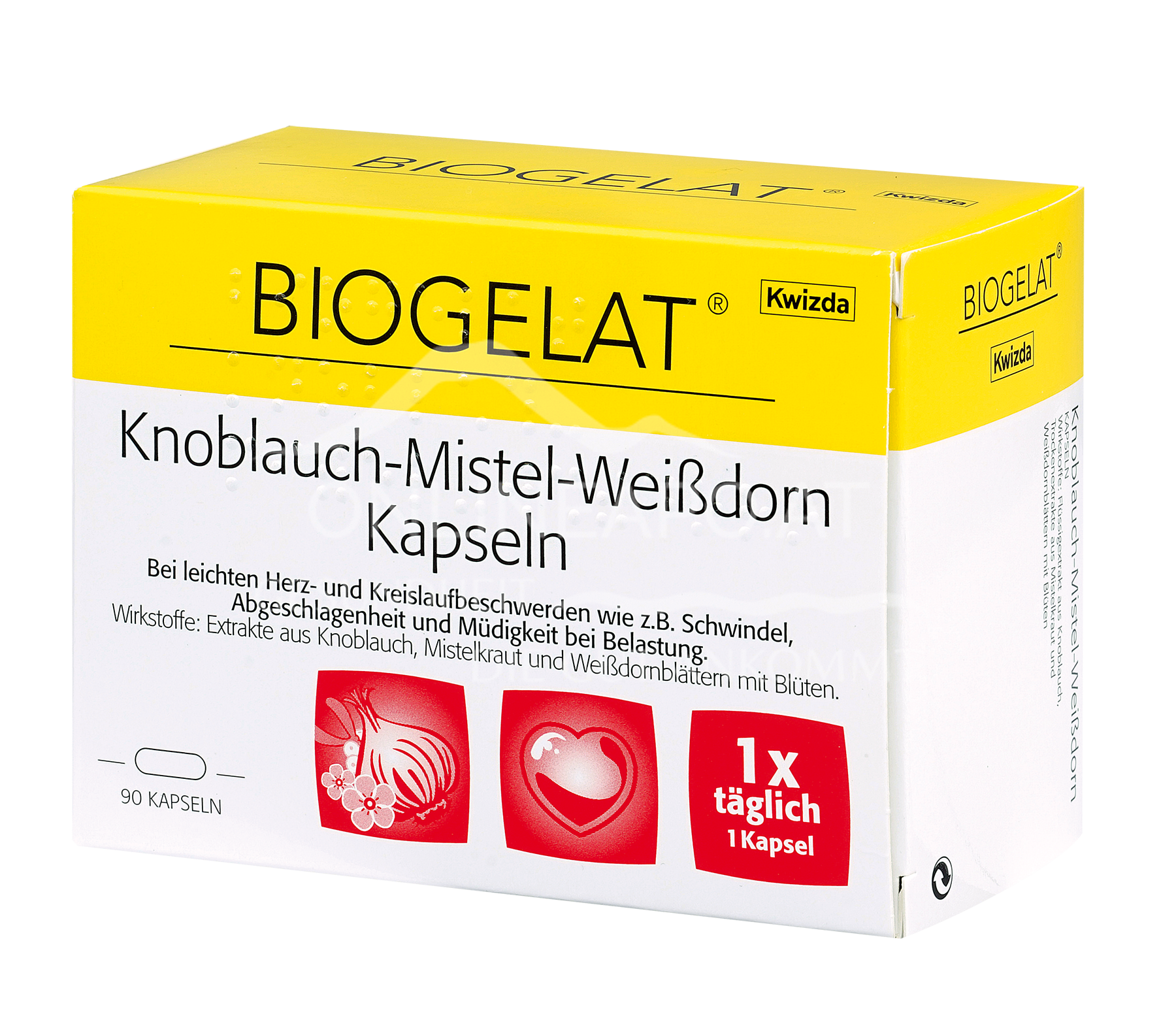BIOGELAT® Knoblauch-Mistel-Weißdorn Kapseln