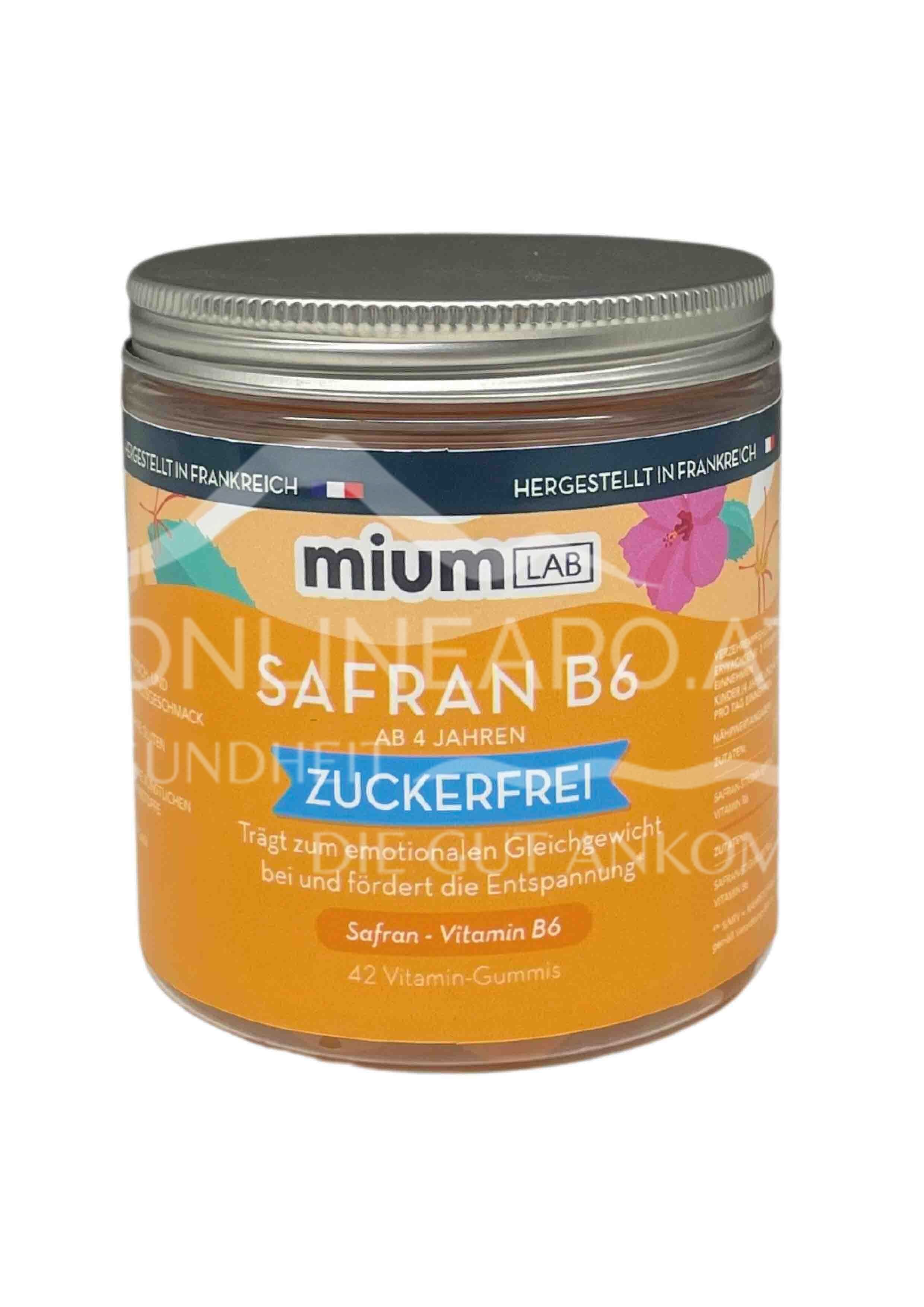 MIUM-LAB Safran Vitamin-Gummis