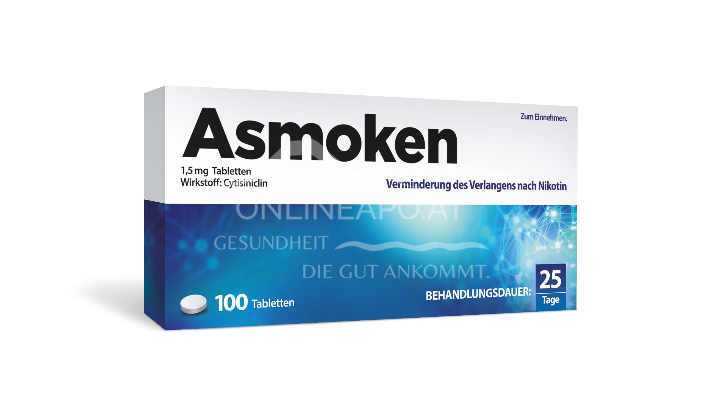 Asmoken 1.5 mg tablets