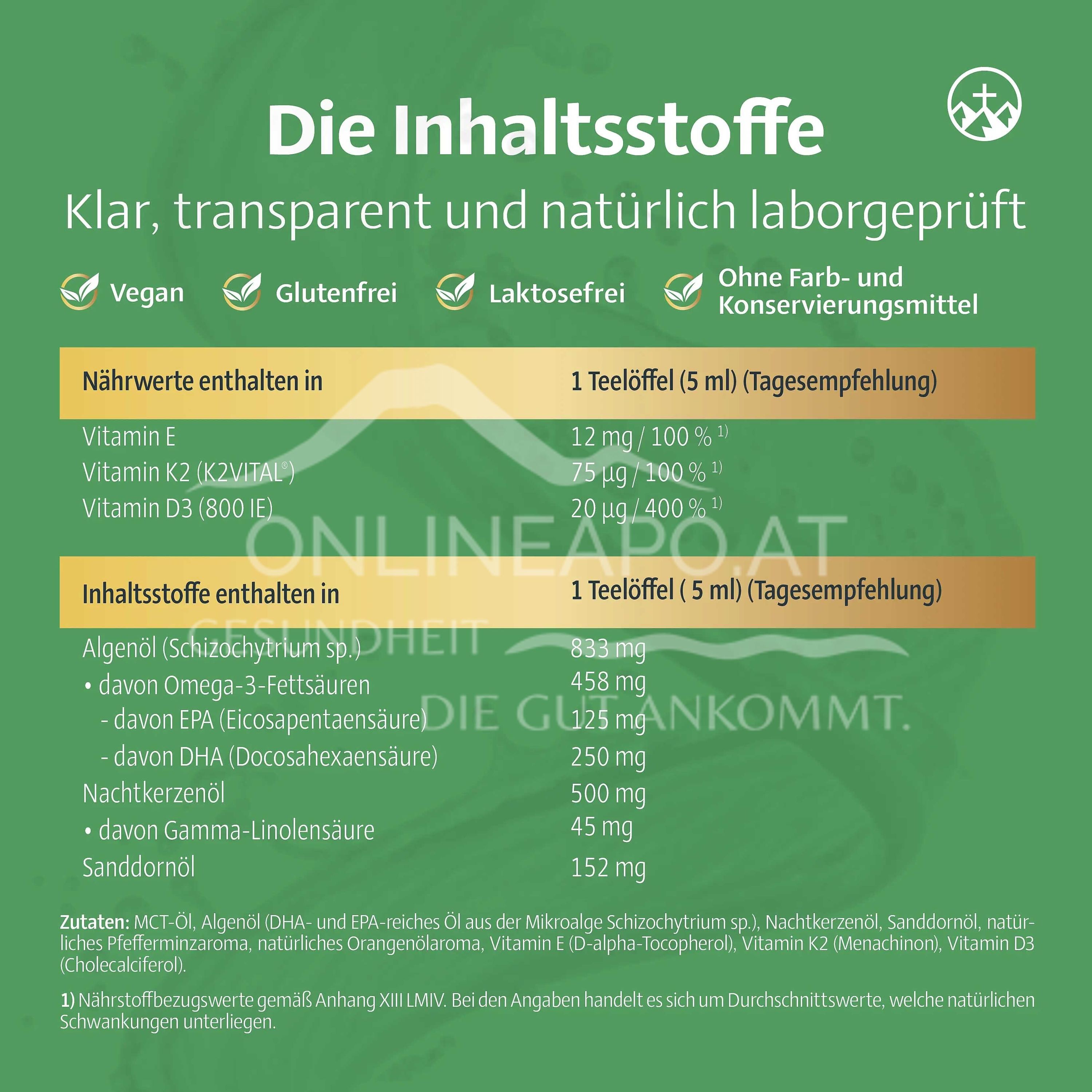 Alpinamed® Algae Oil Balance & Glow