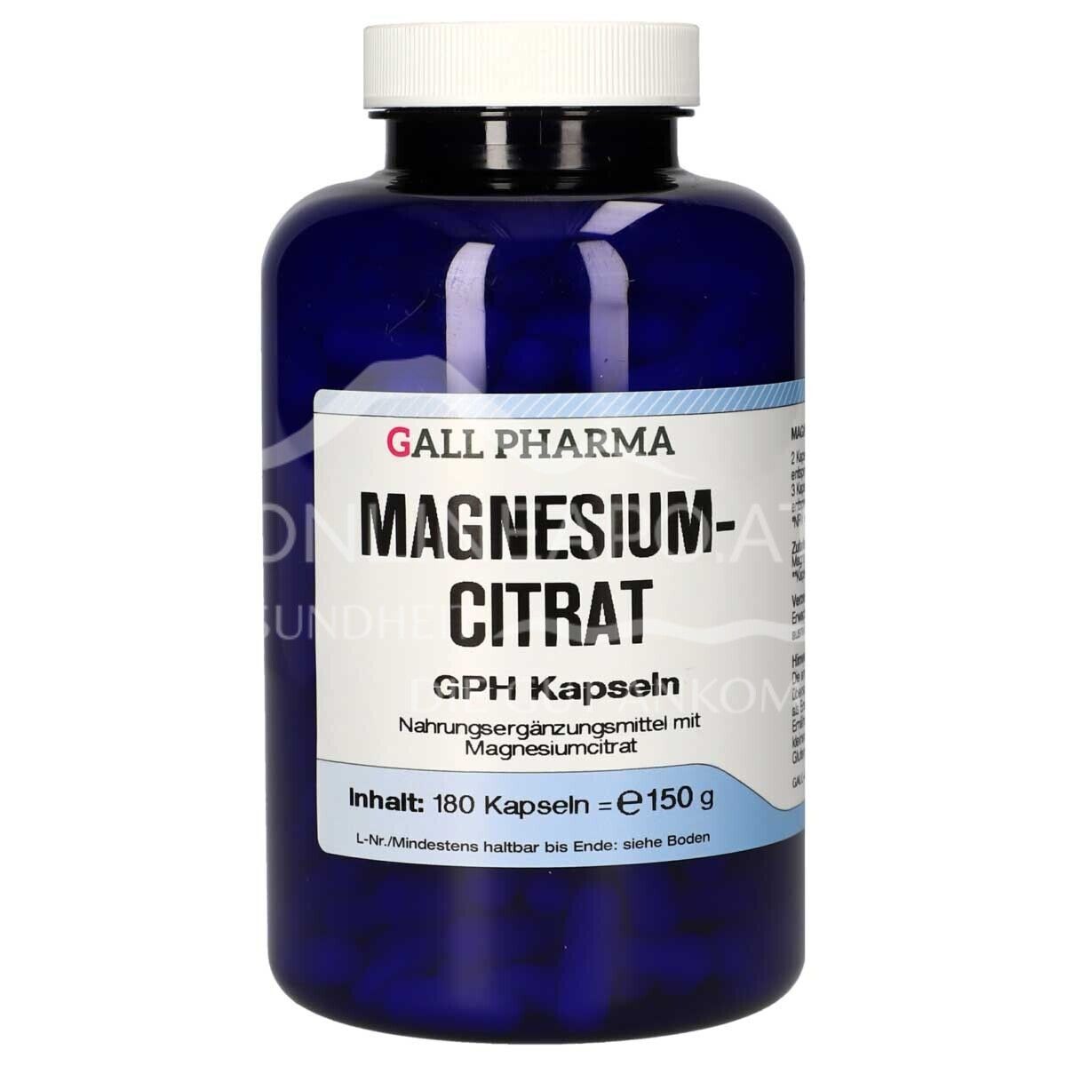 Gall Pharma Magnesiumcitrat Kapseln