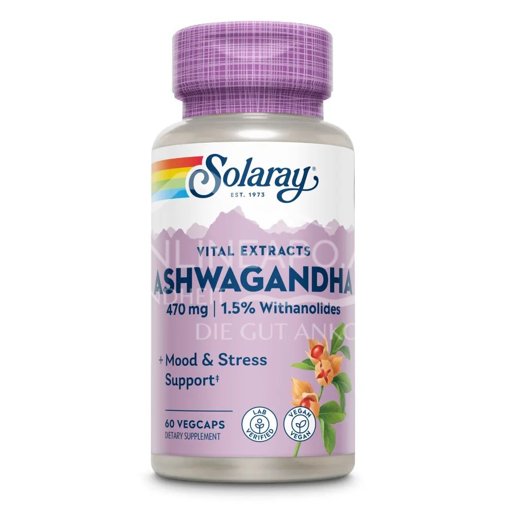 Solaray Ashwagandha Extrakt Kapseln