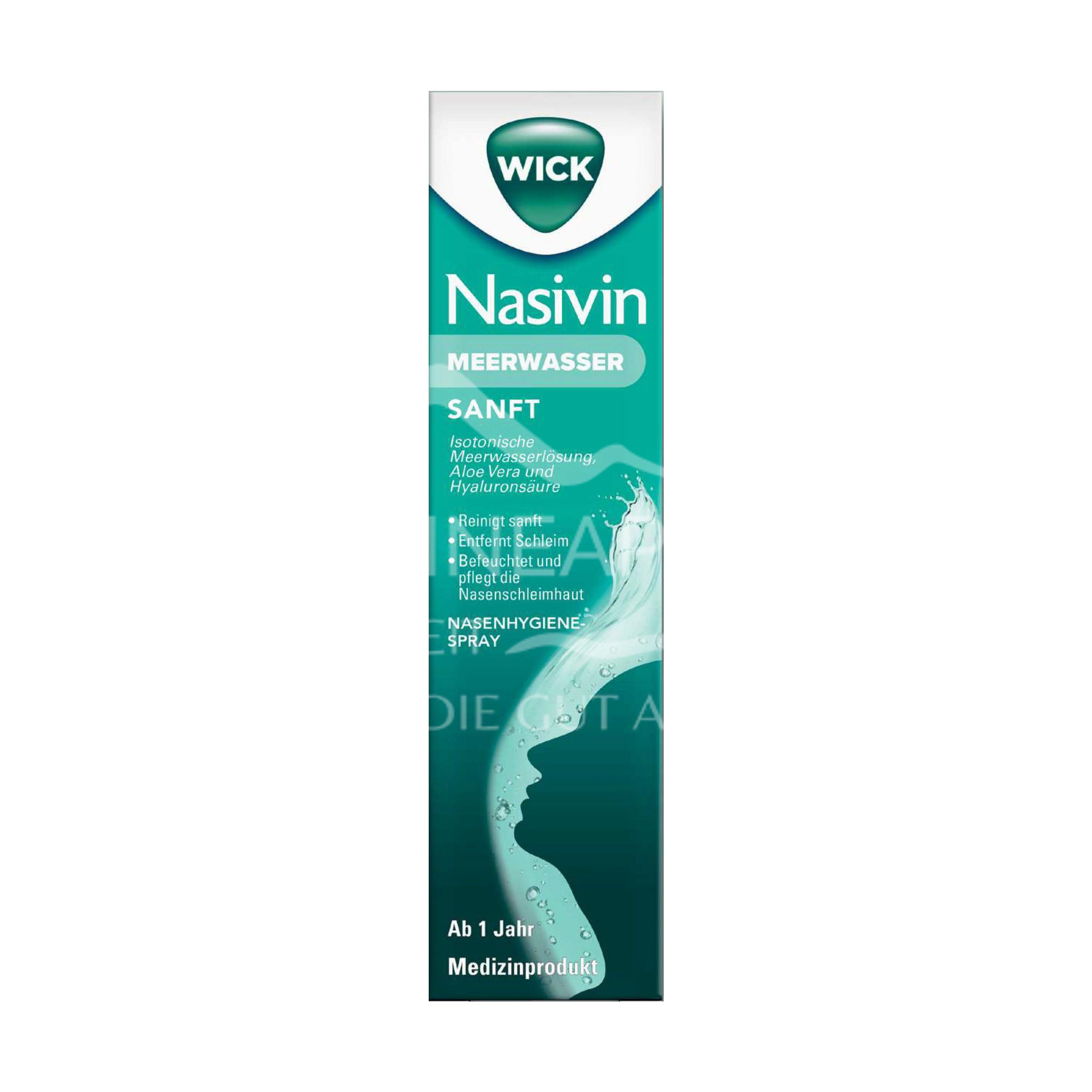 WICK Nasivin Meerwasser Nasenspray Sanft