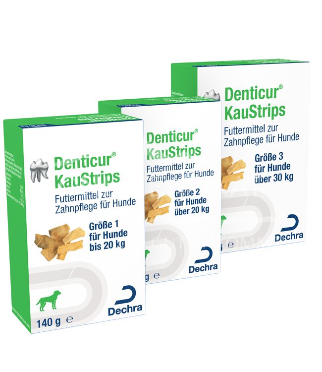 Dechra Denticur® KauStrips - Größe 3 für Hunde über 30 kg