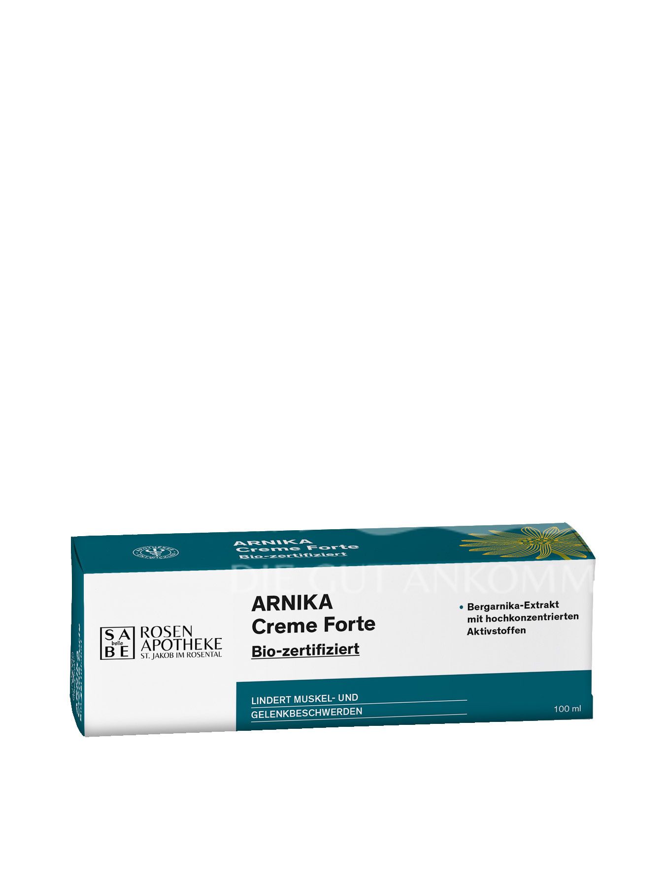 SABE belle Arnica Cream Forte certified organic